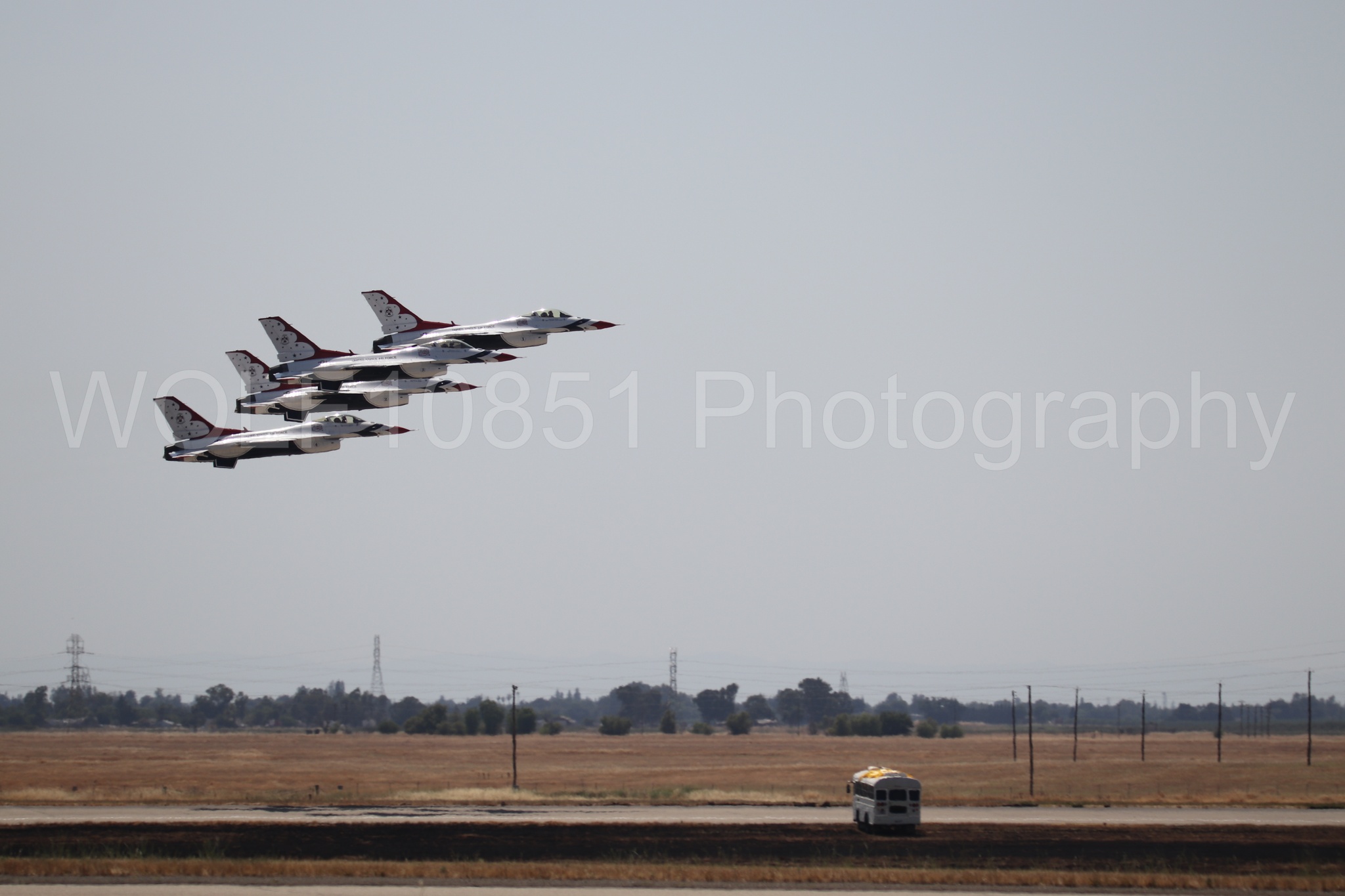 Aviation photography by WOLF10851 featuring Beale Air and Space Expo 2025, F-16 Fighting Falcon, Thunderbirds, Red White and Blue.