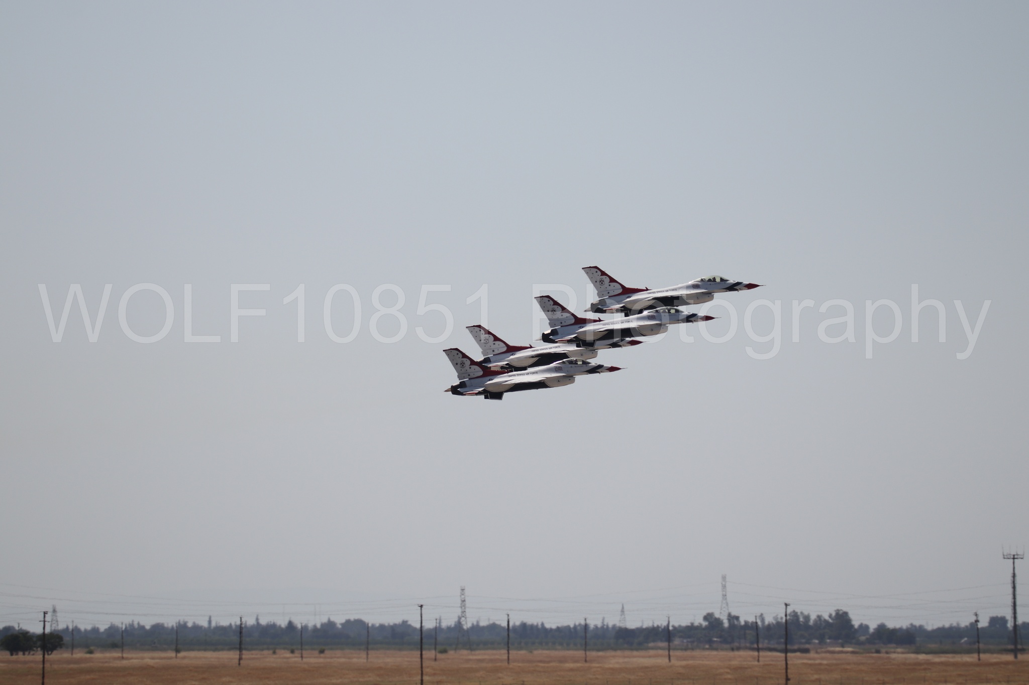 Aviation photography by WOLF10851 featuring Beale Air and Space Expo 2025, F-16 Fighting Falcon, Thunderbirds, Red White and Blue.