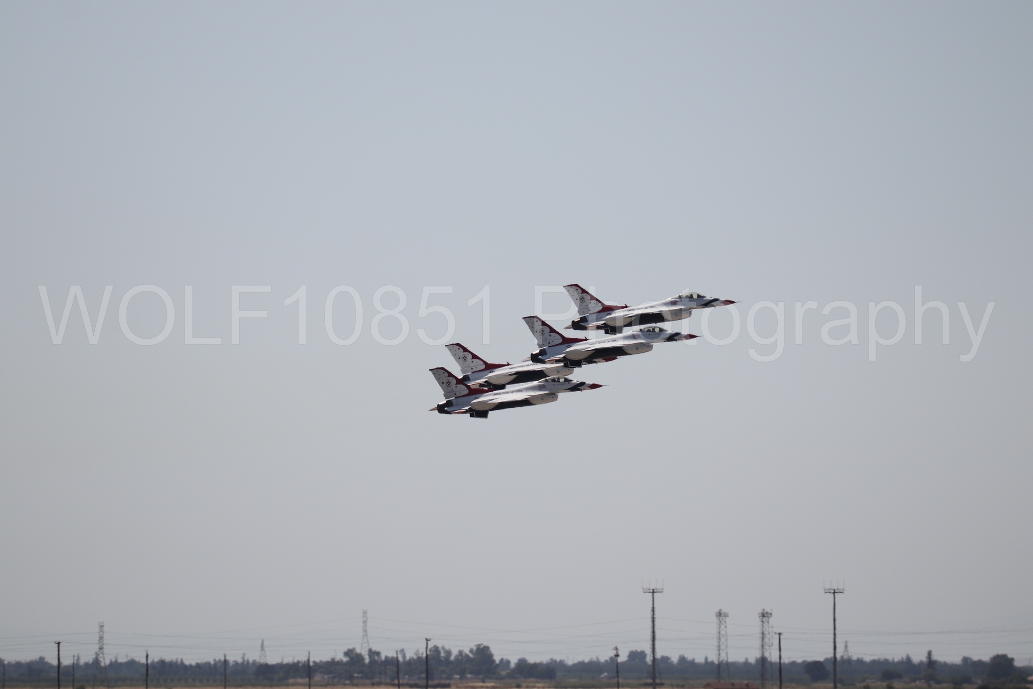 Aviation photography by WOLF10851 featuring Beale Air and Space Expo 2025, F-16 Fighting Falcon, Thunderbirds, Red White and Blue.