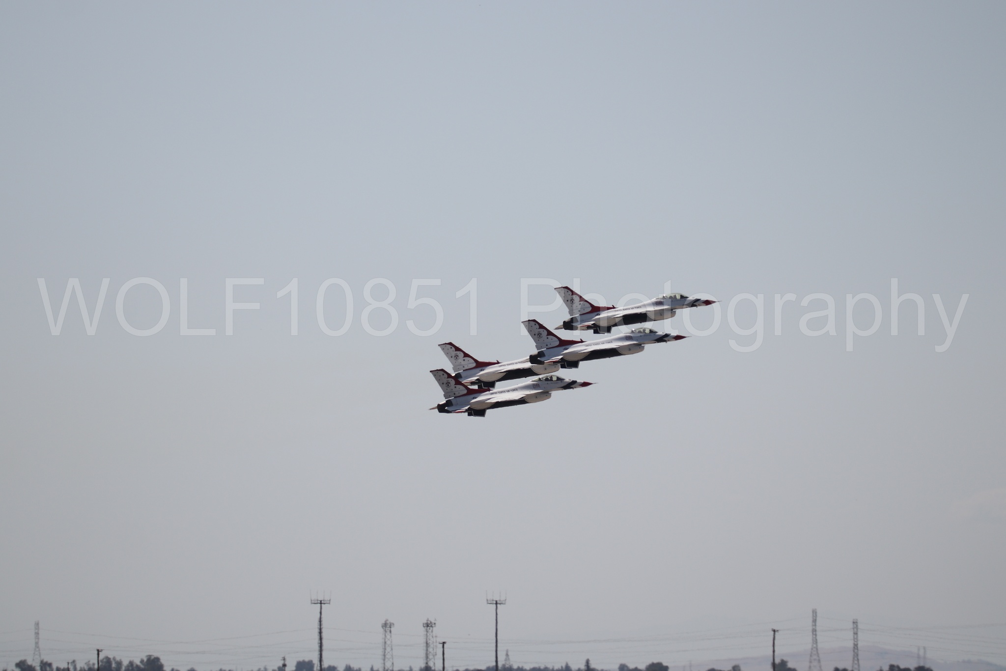 Aviation photography by WOLF10851 featuring Beale Air and Space Expo 2025, F-16 Fighting Falcon, Thunderbirds, Red White and Blue.