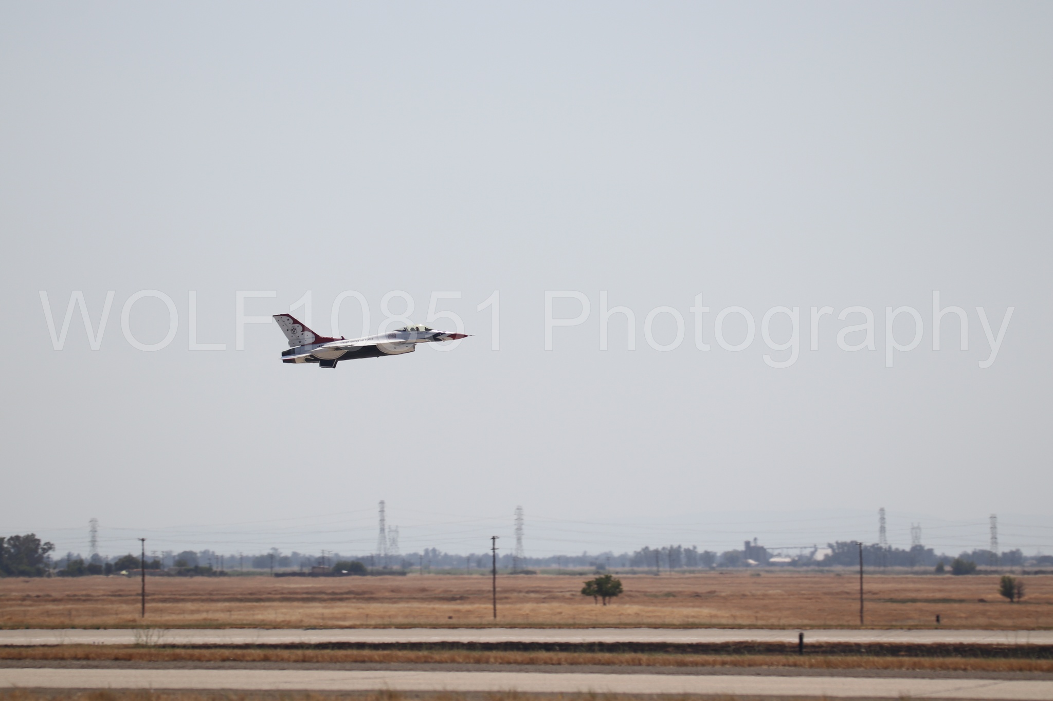 Aviation photography by WOLF10851 featuring Beale Air and Space Expo 2025, F-16 Fighting Falcon, Thunderbirds, Red White and Blue.
