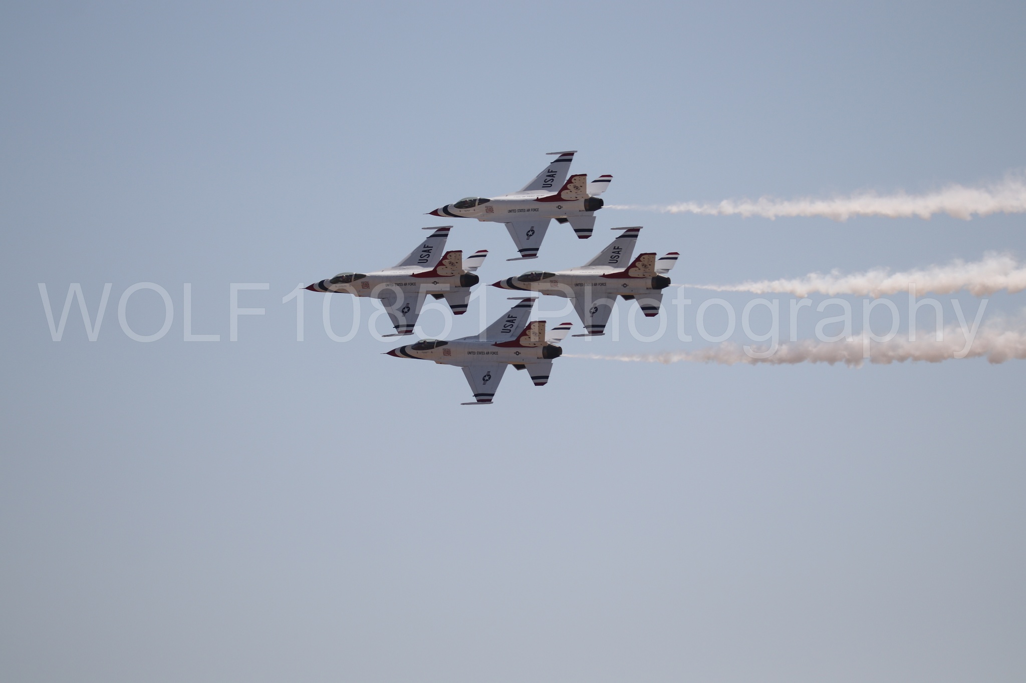 Aviation photography by WOLF10851 featuring Beale Air and Space Expo 2025, F-16 Fighting Falcon, Thunderbirds, Red White and Blue.