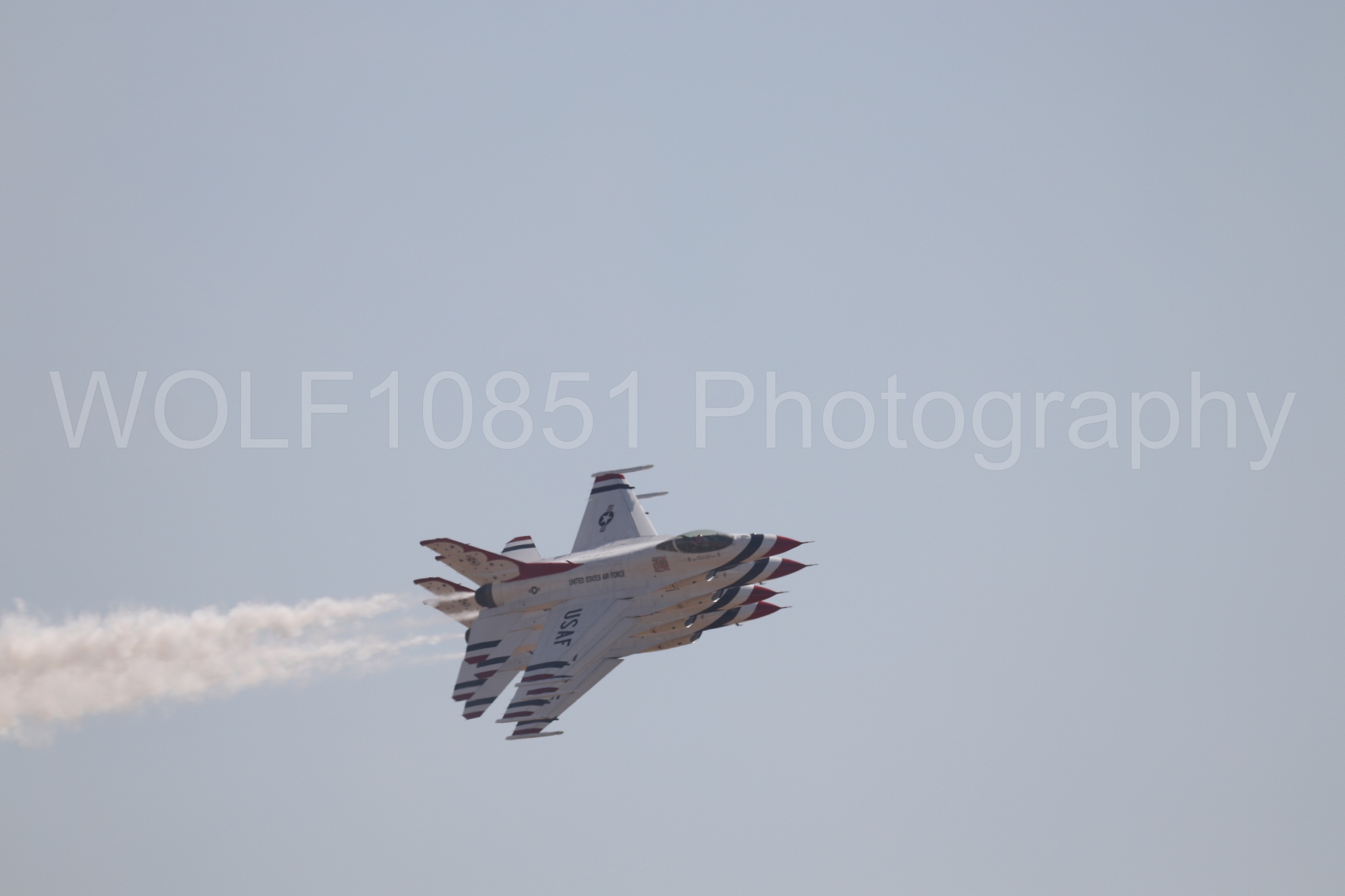 Aviation photography by WOLF10851 featuring Beale Air and Space Expo 2025, F-16 Fighting Falcon, Thunderbirds, Red White and Blue.