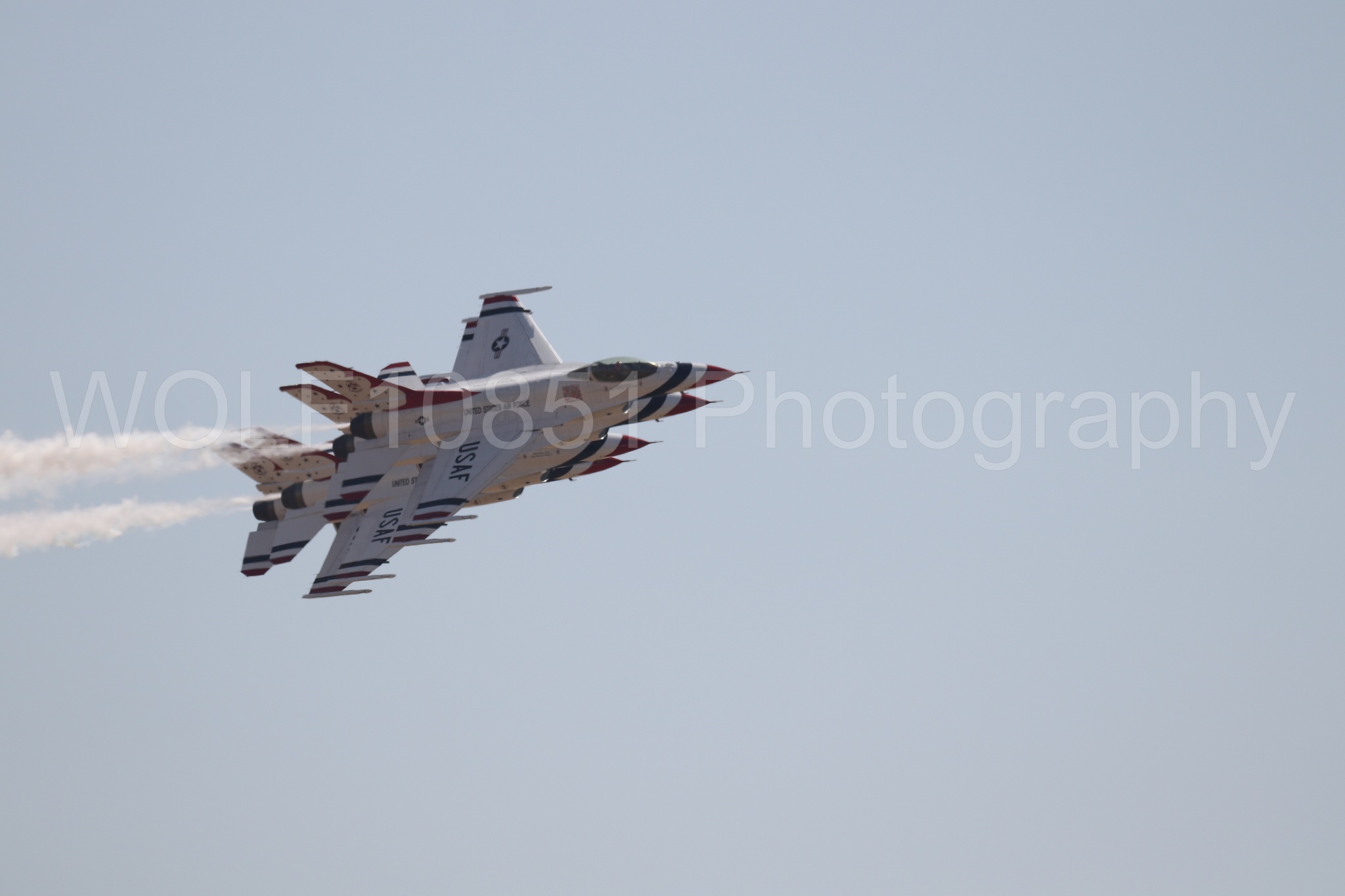 Aviation photography by WOLF10851 featuring Beale Air and Space Expo 2025, F-16 Fighting Falcon, Thunderbirds, Red White and Blue.