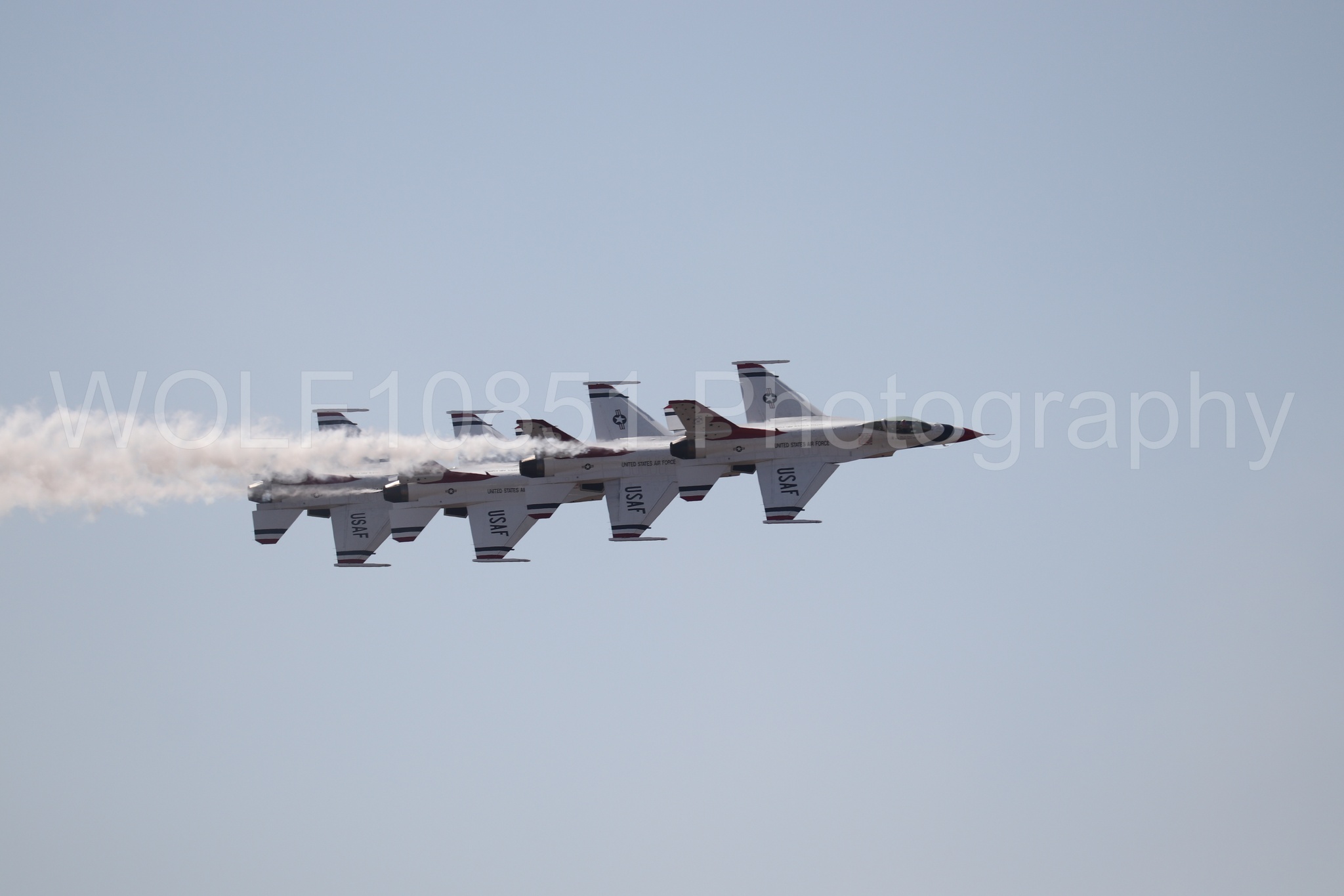 Aviation photography by WOLF10851 featuring Beale Air and Space Expo 2025, F-16 Fighting Falcon, Thunderbirds, Red White and Blue.