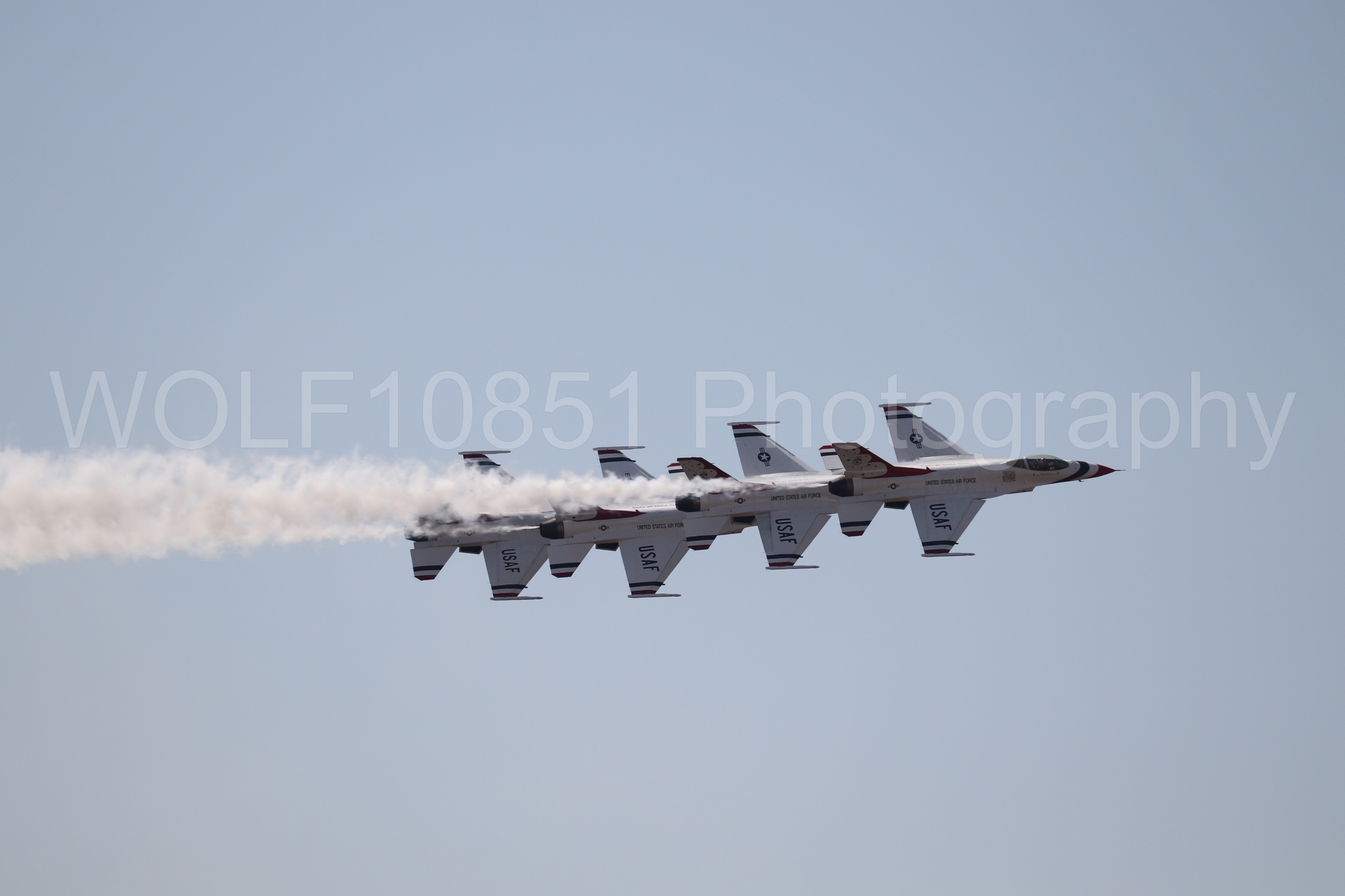 Aviation photography by WOLF10851 featuring Beale Air and Space Expo 2025, F-16 Fighting Falcon, Thunderbirds, Red White and Blue.
