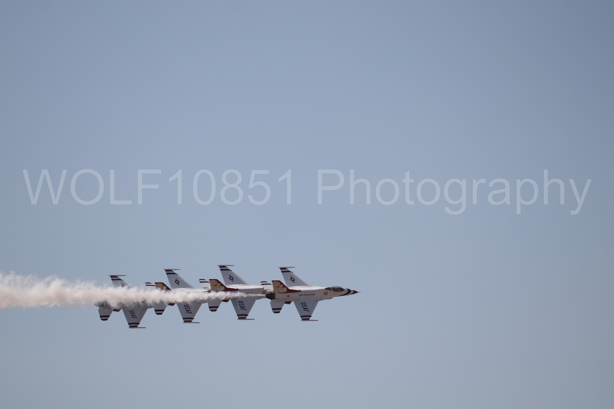 Aviation photography by WOLF10851 featuring Beale Air and Space Expo 2025, F-16 Fighting Falcon, Thunderbirds, Red White and Blue.