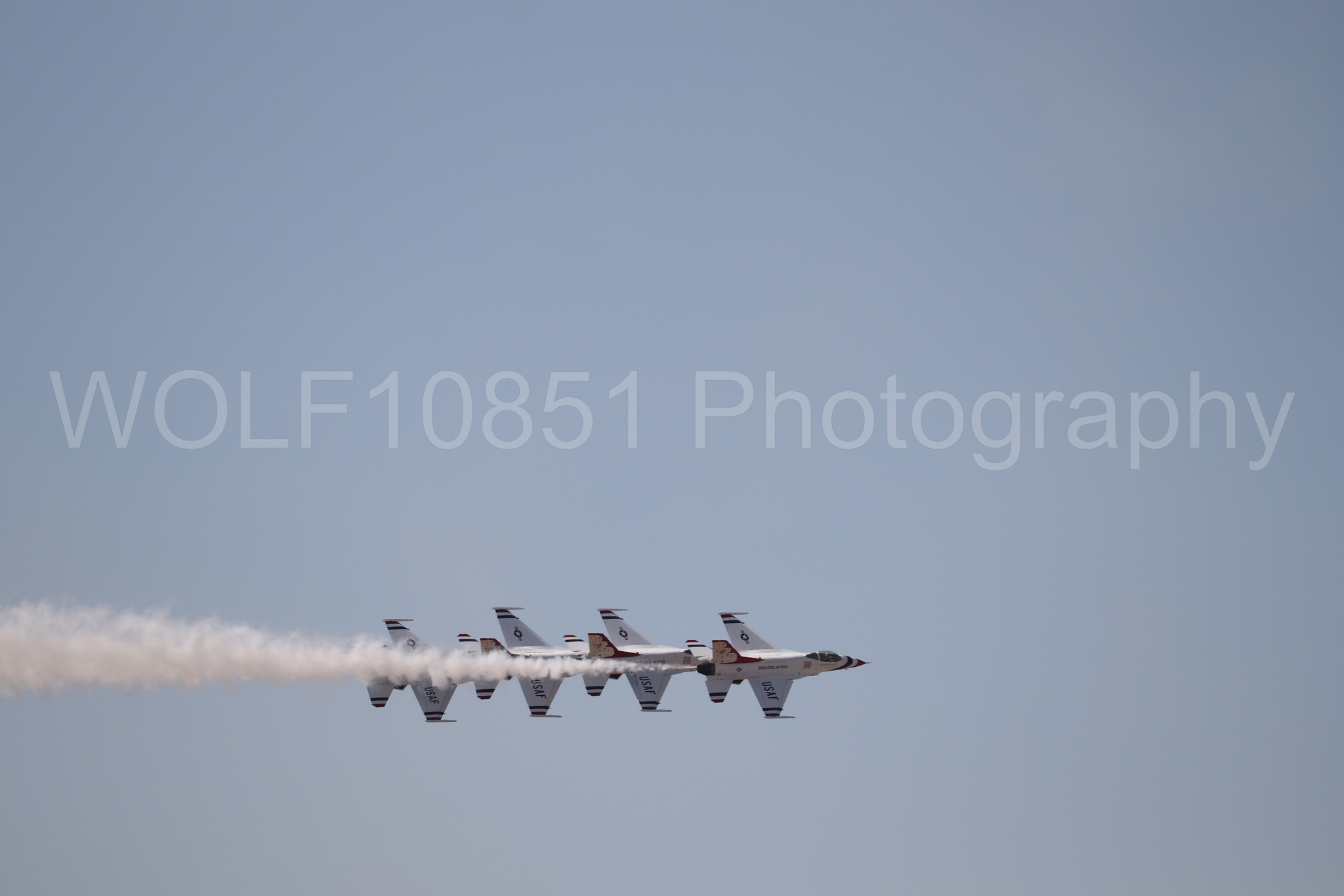 Aviation photography by WOLF10851 featuring Beale Air and Space Expo 2025, F-16 Fighting Falcon, Thunderbirds, Red White and Blue.