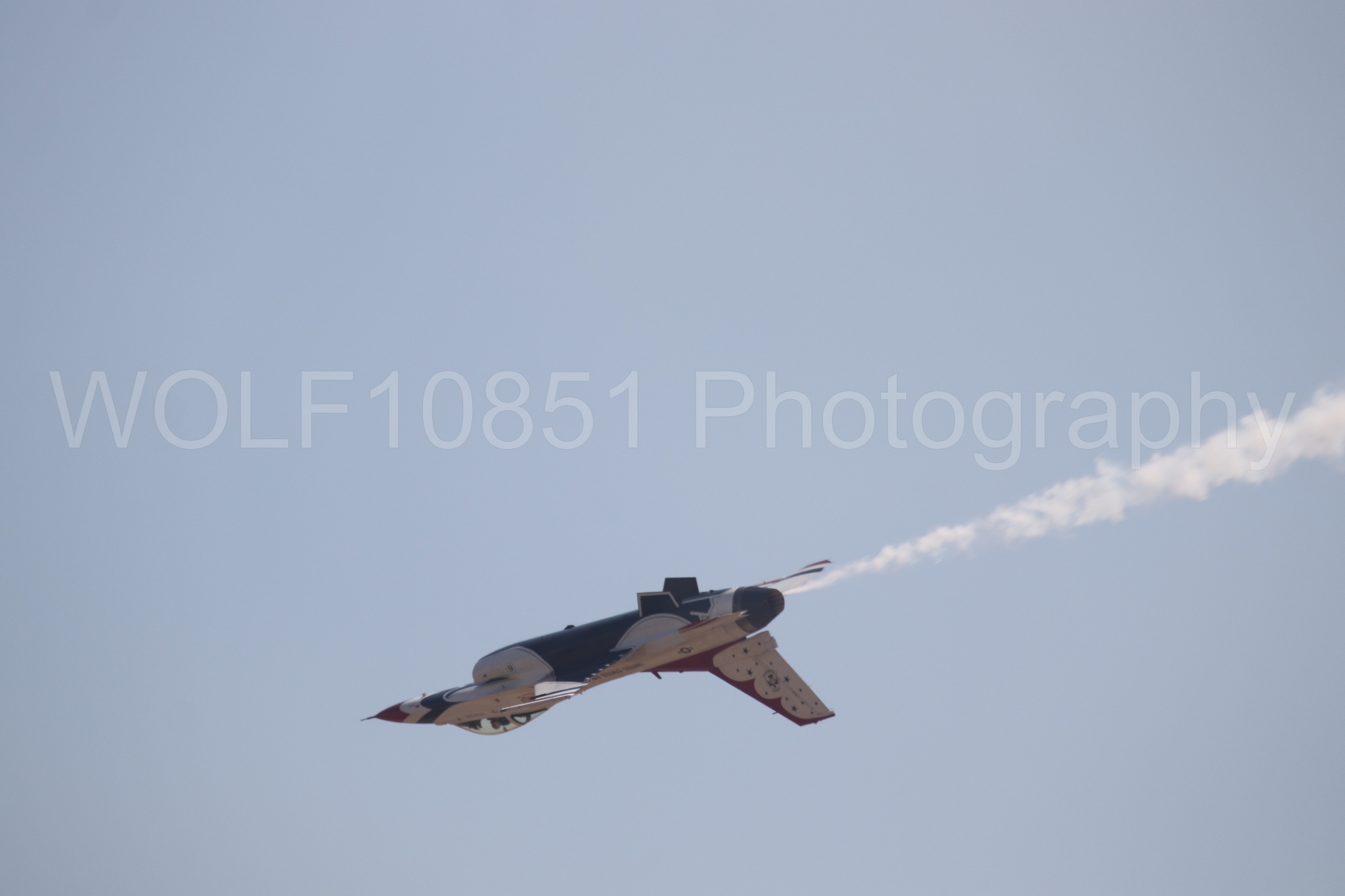 Aviation photography by WOLF10851 featuring Beale Air and Space Expo 2025, F-16 Fighting Falcon, Thunderbirds, Red White and Blue.