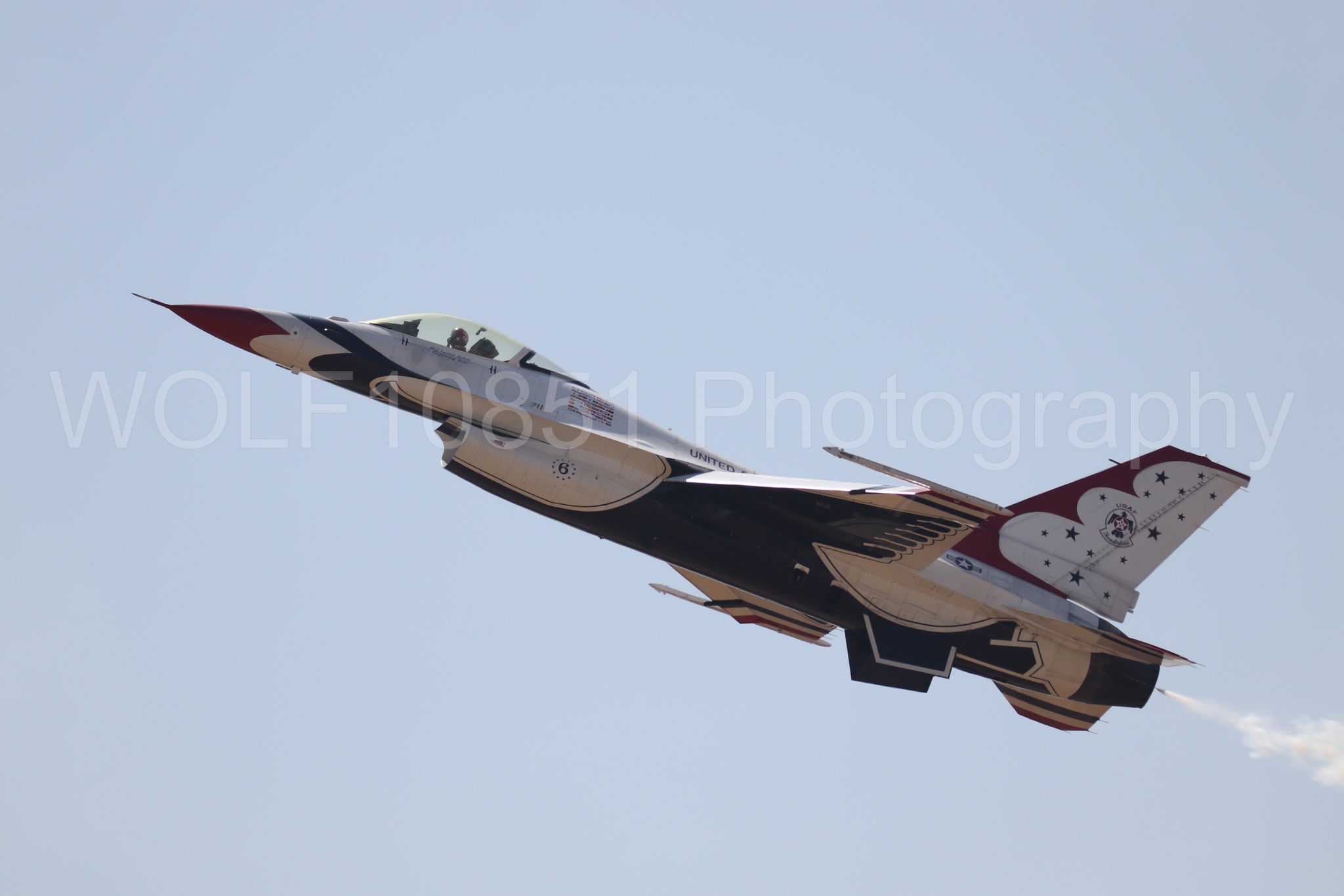 Aviation photography by WOLF10851 featuring Beale Air and Space Expo 2025, F-16 Fighting Falcon, Thunderbirds, Red White and Blue.
