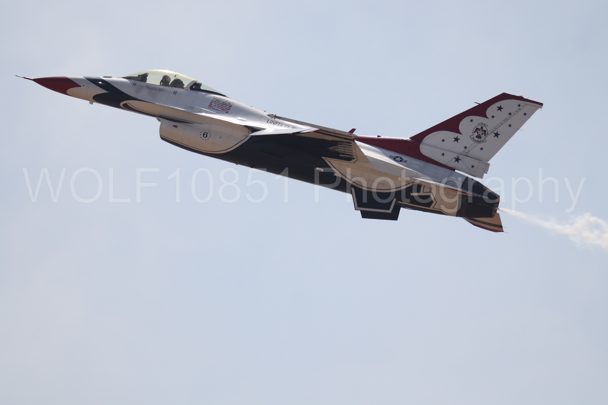 Aviation photography by WOLF10851 featuring Beale Air and Space Expo 2025, F-16 Fighting Falcon, Thunderbirds, Red White and Blue.