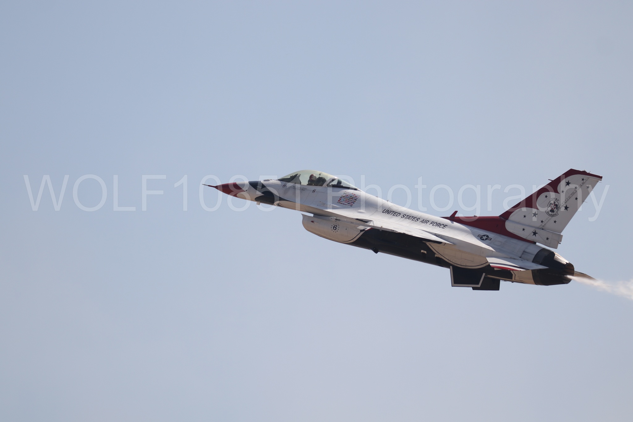 Aviation photography by WOLF10851 featuring Beale Air and Space Expo 2025, F-16 Fighting Falcon, Thunderbirds, Red White and Blue.