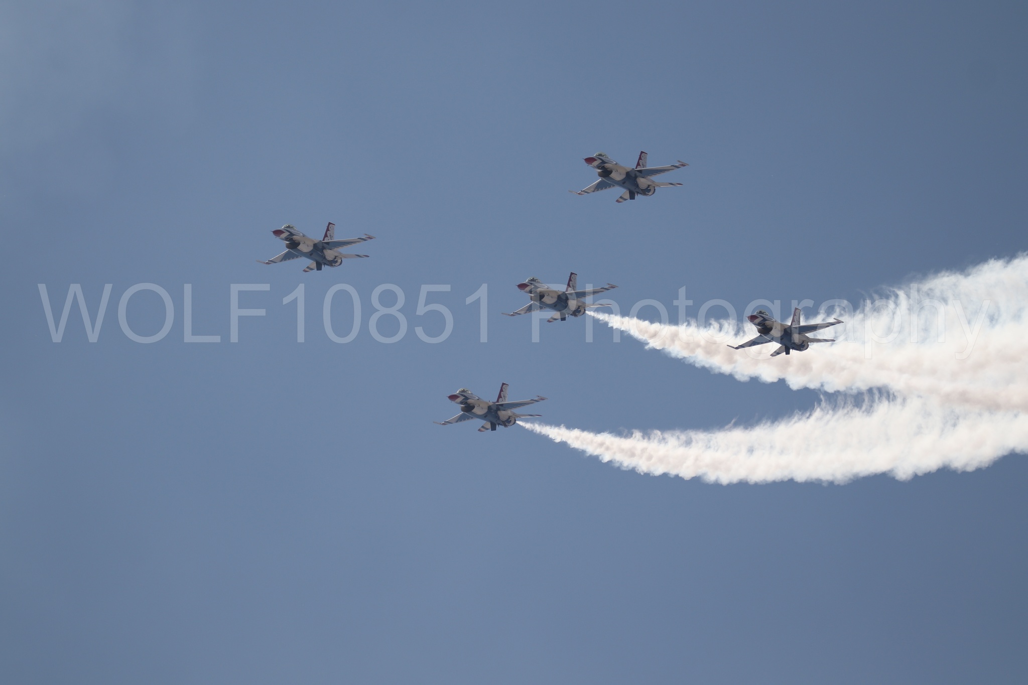 Aviation photography by WOLF10851 featuring Beale Air and Space Expo 2025, F-16 Fighting Falcon, Thunderbirds, Red White and Blue.