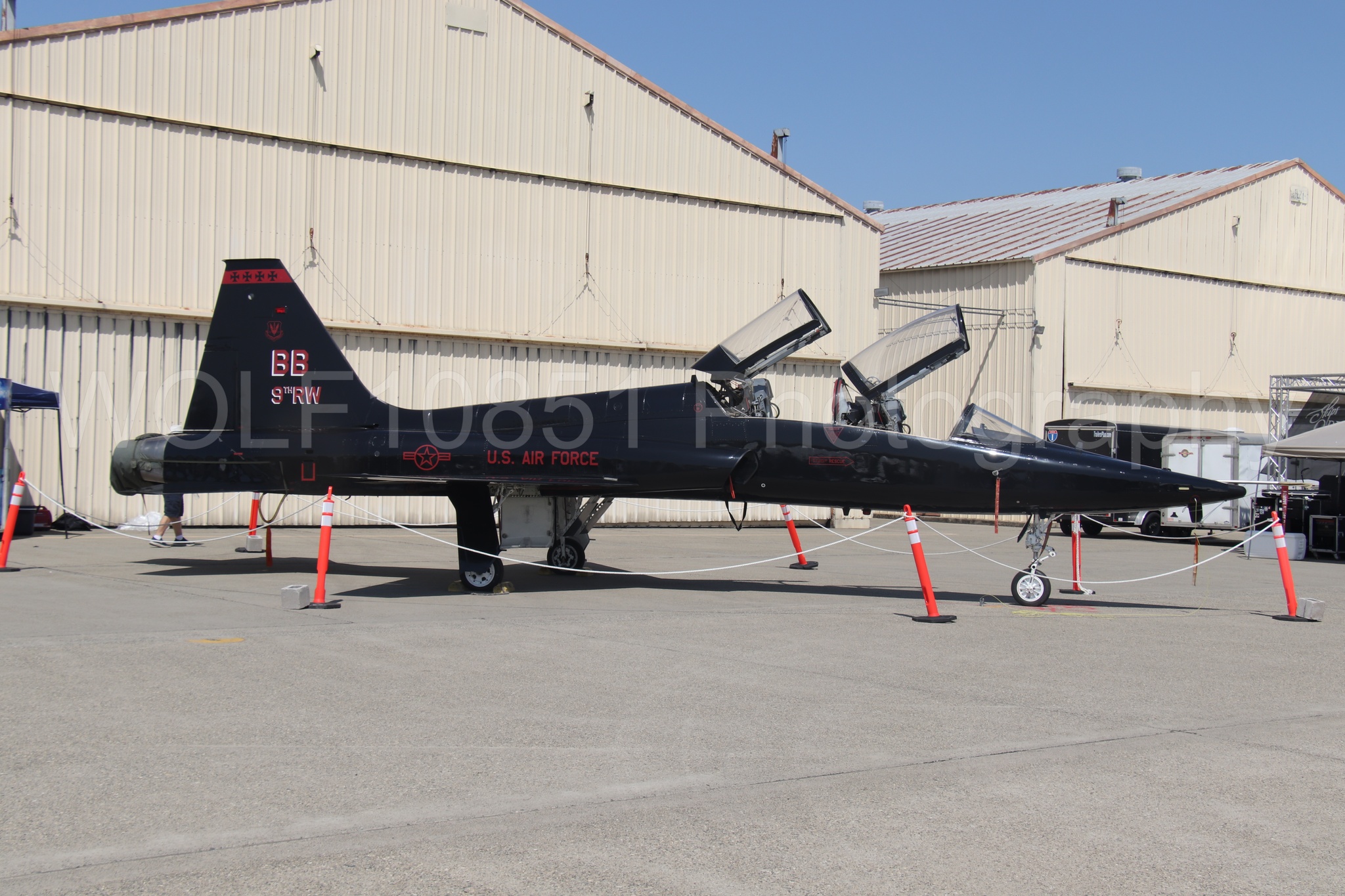 Aviation photography by WOLF10851 featuring Beale Air and Space Expo 2025, Static Display, T-38 Talon.