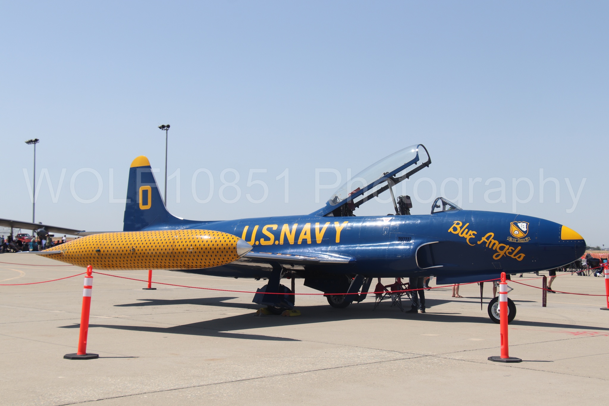 Aviation photography by WOLF10851 featuring Beale Air and Space Expo 2025, Static Display, T-33 Shooting Star.
