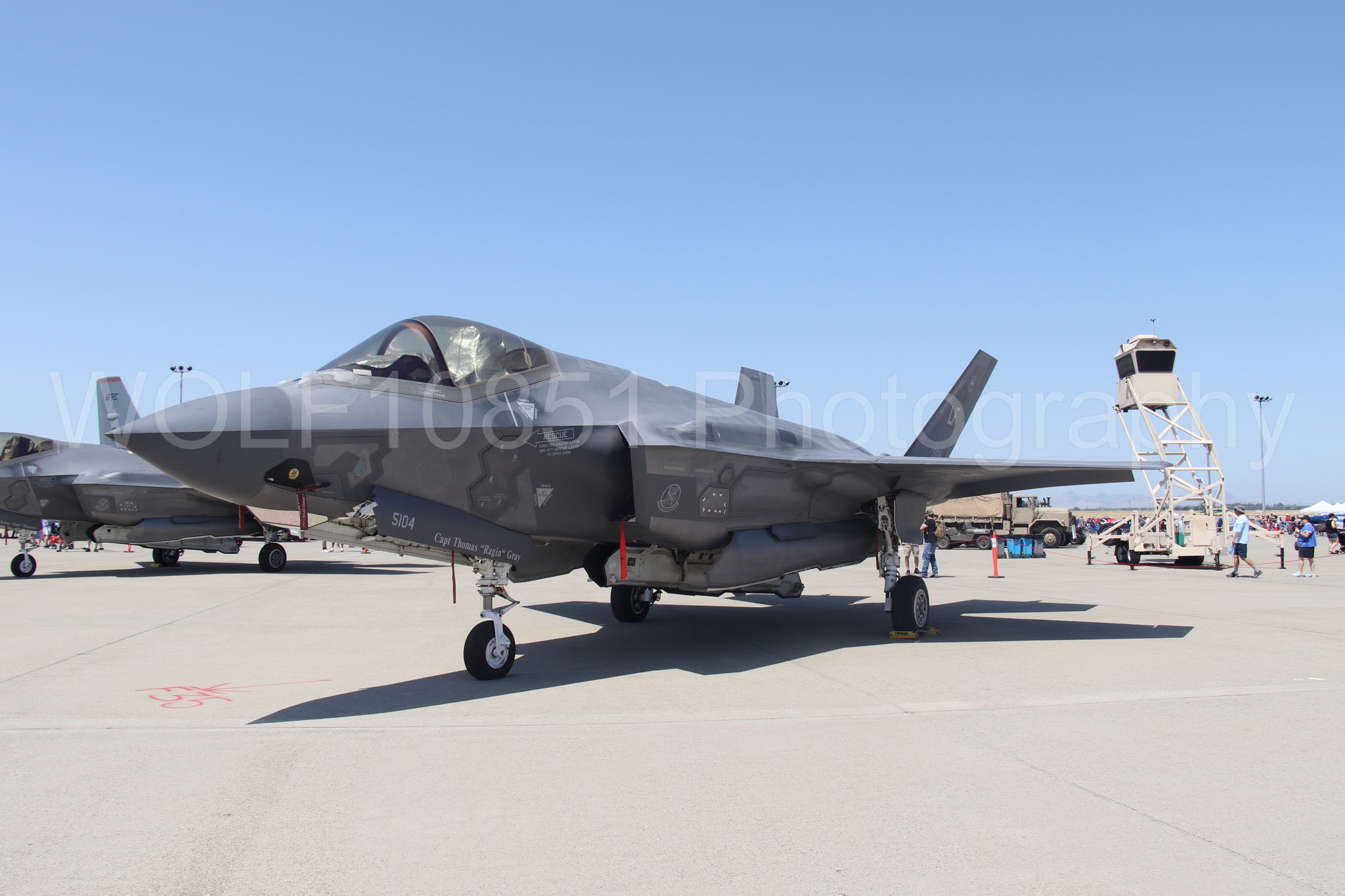 Aviation photography by WOLF10851 featuring Beale Air and Space Expo 2025, Static Display, F-35 Lightning 2.