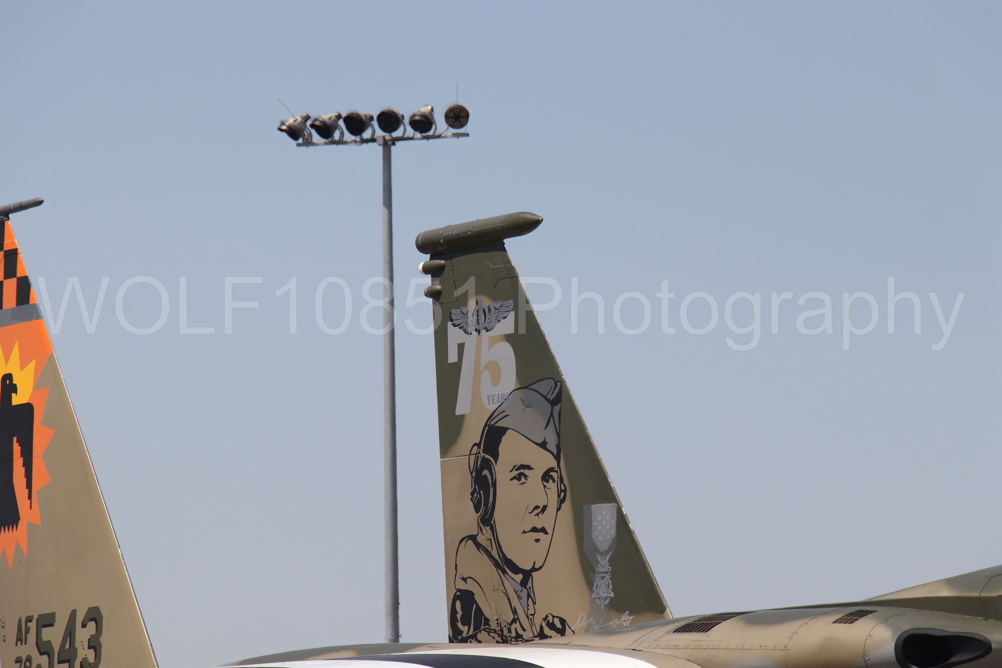 Aviation photography by WOLF10851 featuring Beale Air and Space Expo 2025, Static Display, Kingsley Field Sandman, F-15 Eagle.