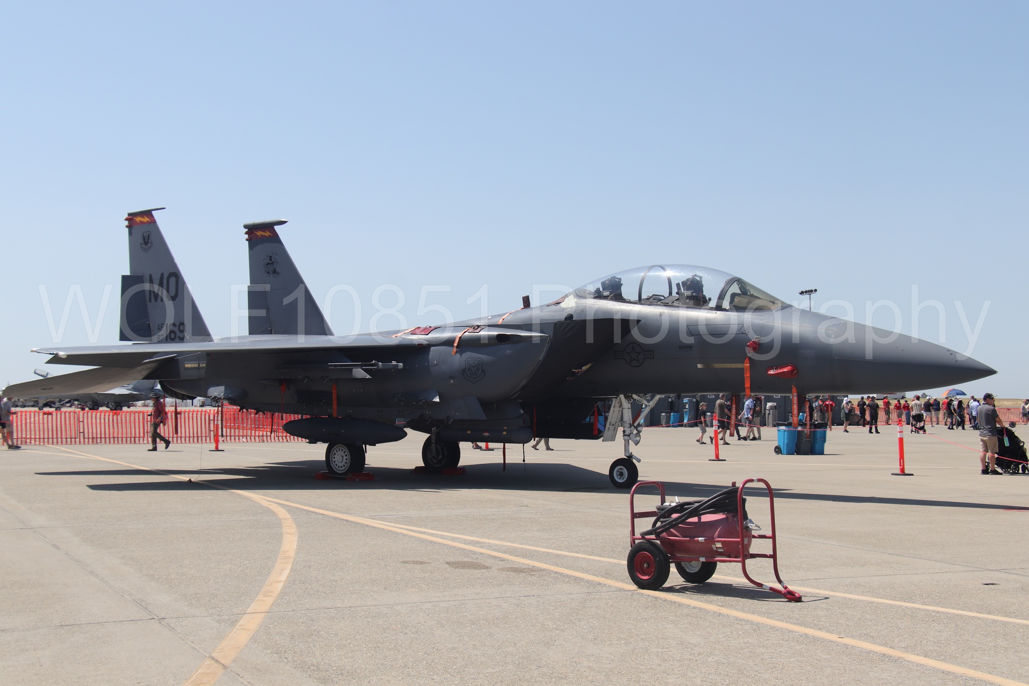 Aviation photography by WOLF10851 featuring Beale Air and Space Expo 2025, Static Display, F-15 Eagle.