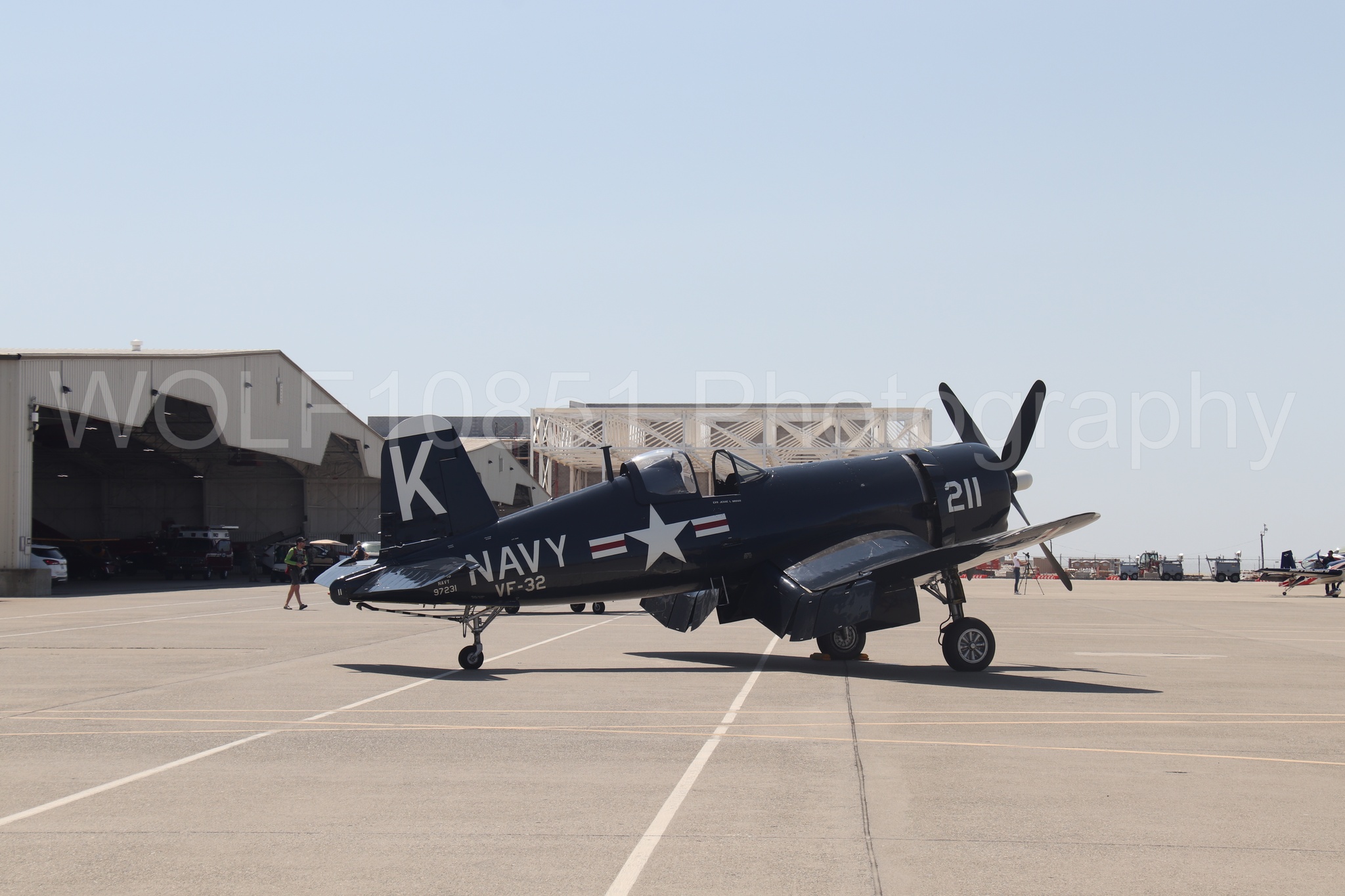 Aviation photography by WOLF10851 featuring Beale Air and Space Expo 2025, Vaught F-4U Corsair, Static Display.