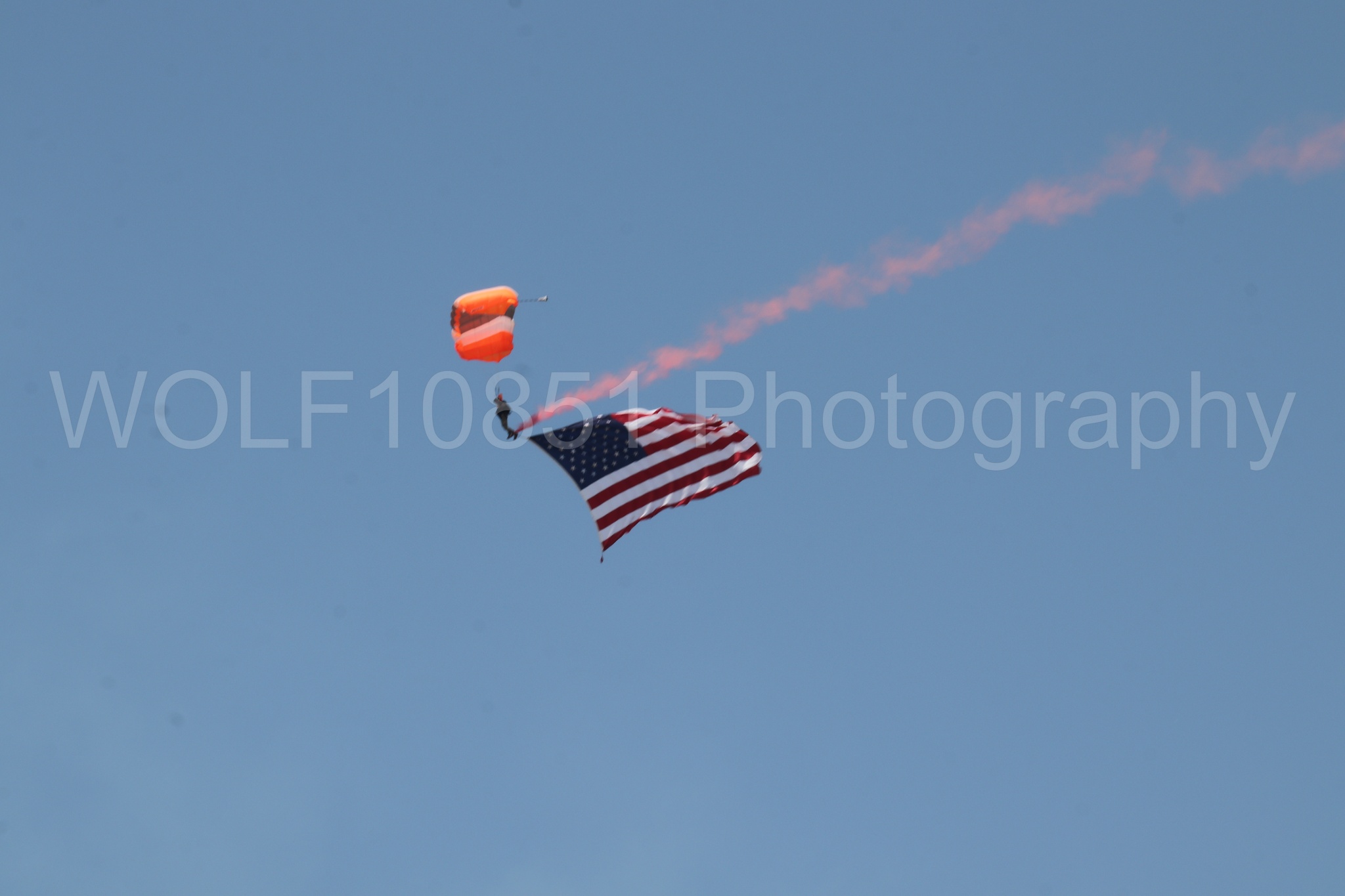 Aviation photography by WOLF10851 featuring Beale Air and Space Expo 2025, USAF Parachutist Demonstration.