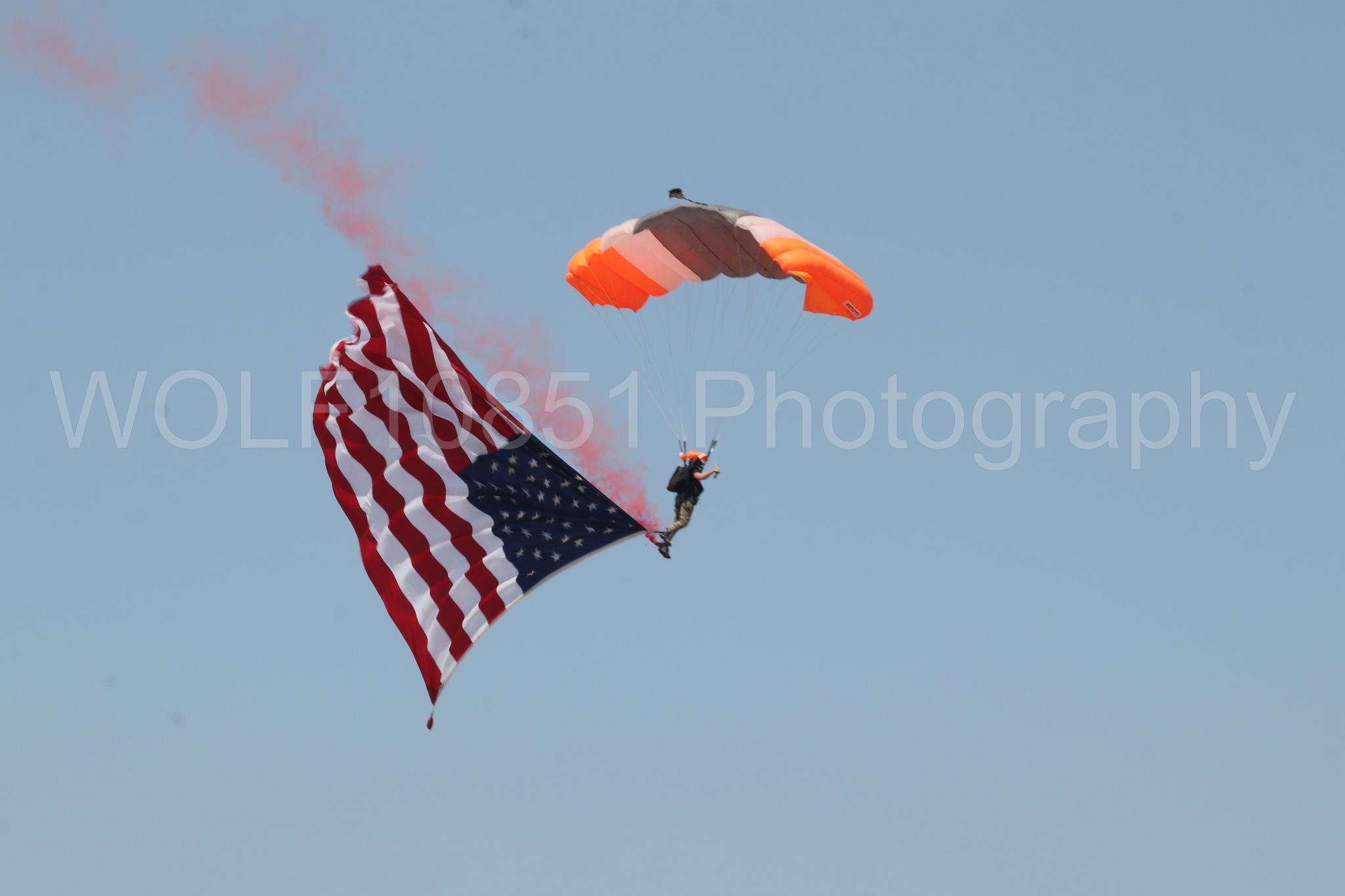Aviation photography by WOLF10851 featuring Beale Air and Space Expo 2025, USAF Parachutist Demonstration.