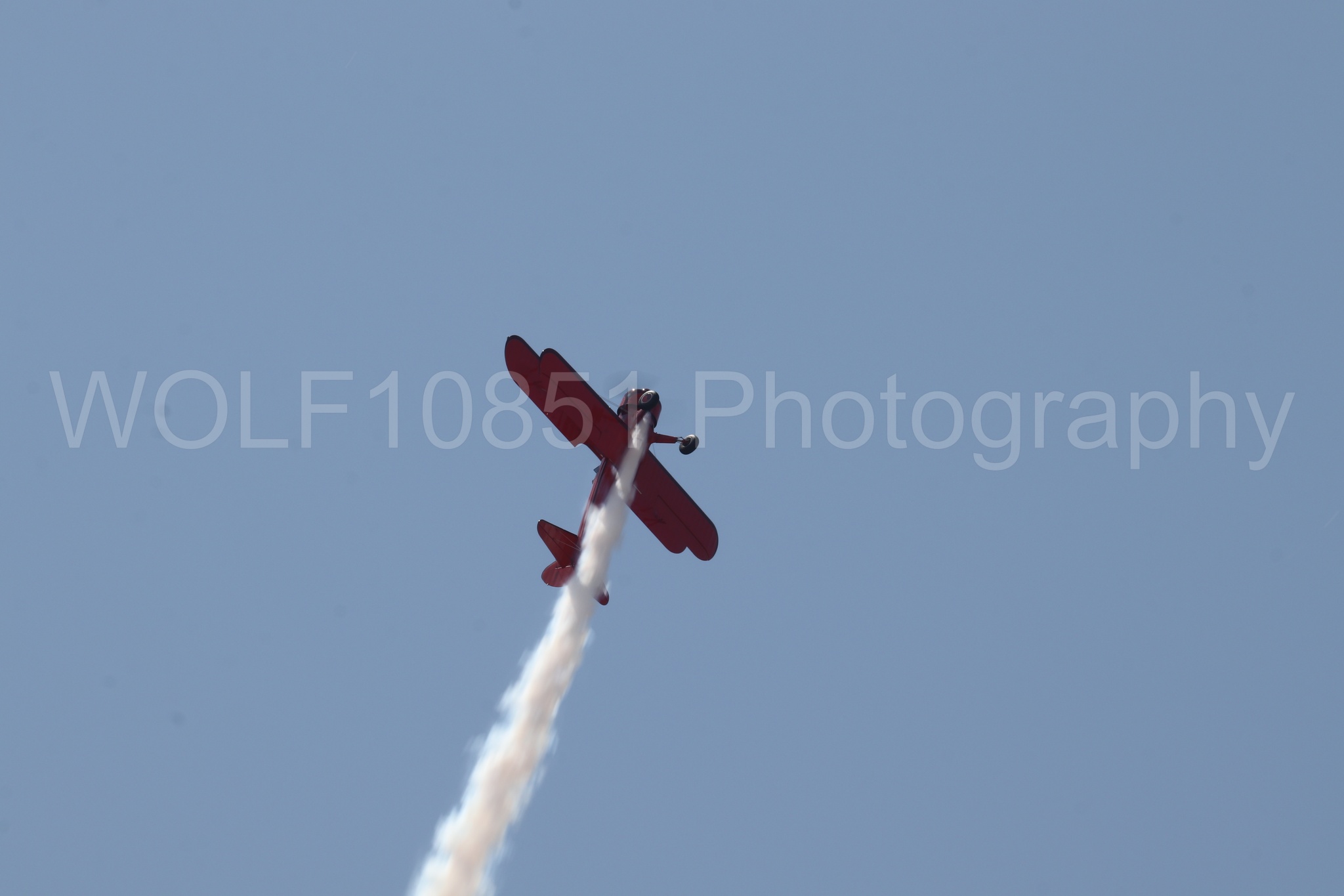 Aviation photography by WOLF10851 featuring Beale Air and Space Expo 2025, Boeing Stearman bi-plane, Vicky Benzing.