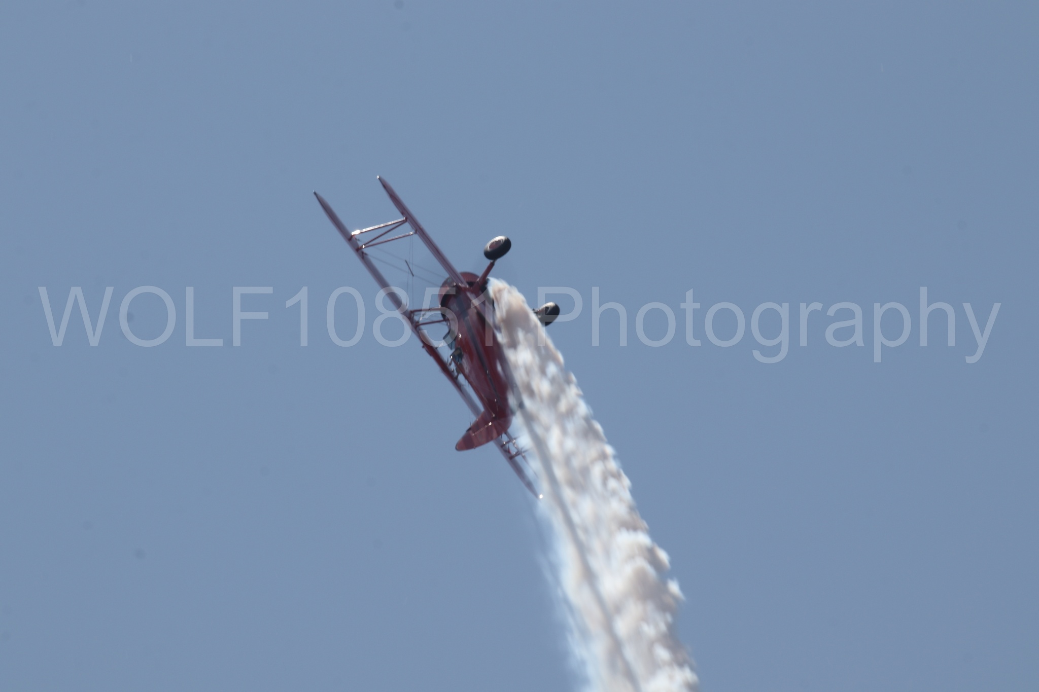 Aviation photography by WOLF10851 featuring Beale Air and Space Expo 2025, Boeing Stearman bi-plane, Vicky Benzing.