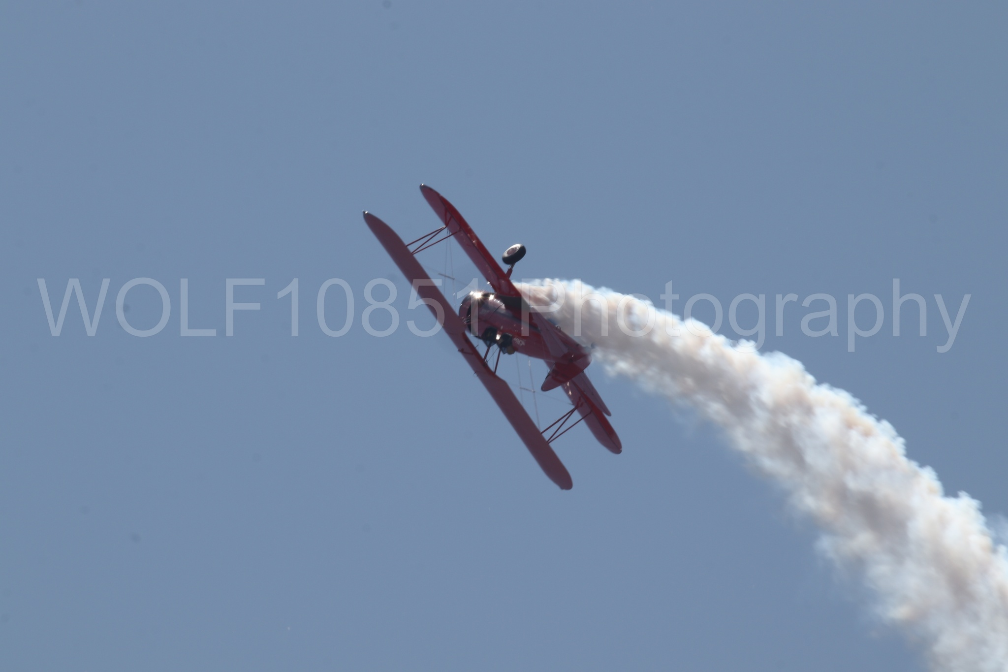 Aviation photography by WOLF10851 featuring Beale Air and Space Expo 2025, Boeing Stearman bi-plane, Vicky Benzing.