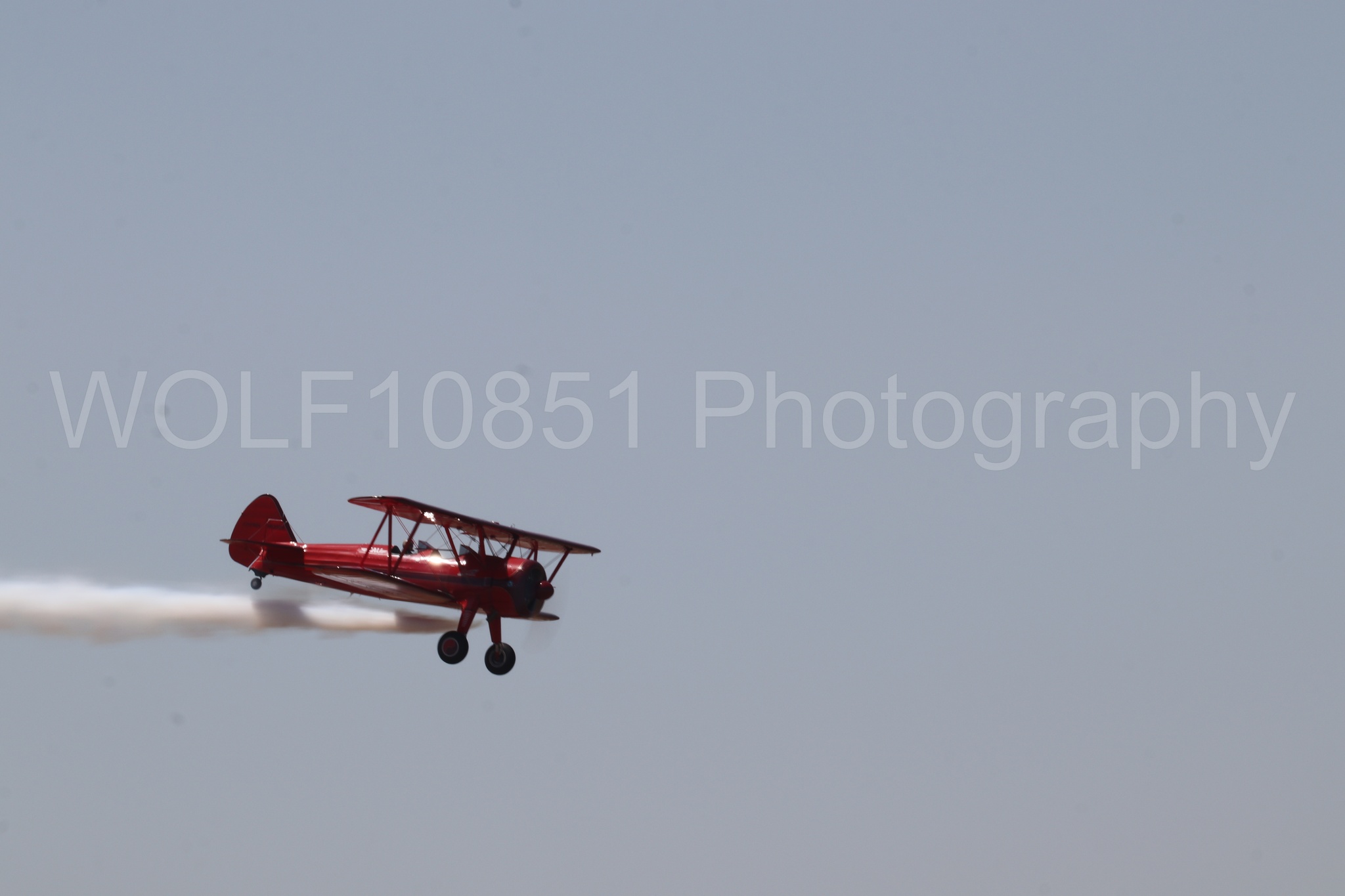 Aviation photography by WOLF10851 featuring Beale Air and Space Expo 2025, Boeing Stearman bi-plane, Vicky Benzing.