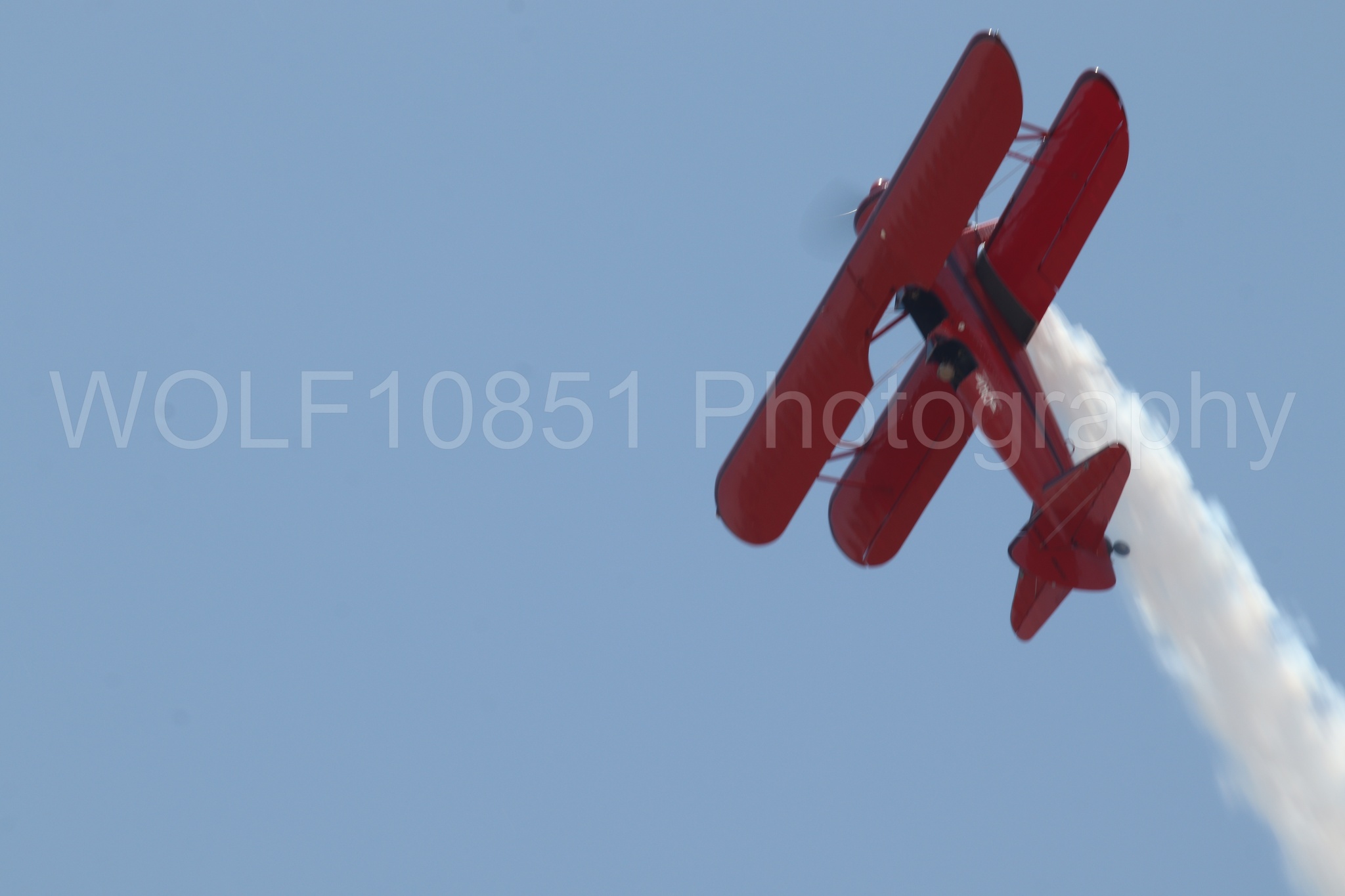 Aviation photography by WOLF10851 featuring Beale Air and Space Expo 2025, Boeing Stearman bi-plane, Vicky Benzing.