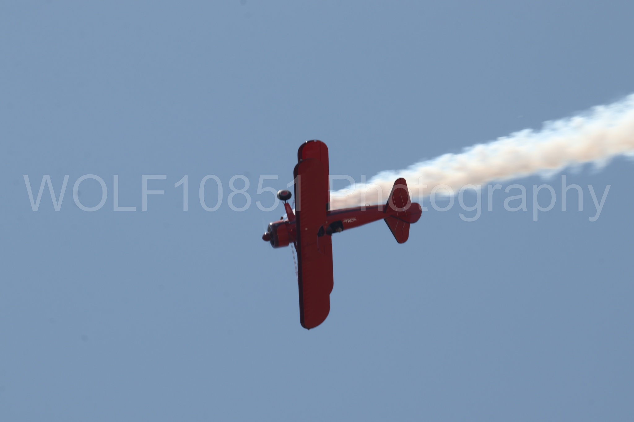 Aviation photography by WOLF10851 featuring Beale Air and Space Expo 2025, Boeing Stearman bi-plane, Vicky Benzing.