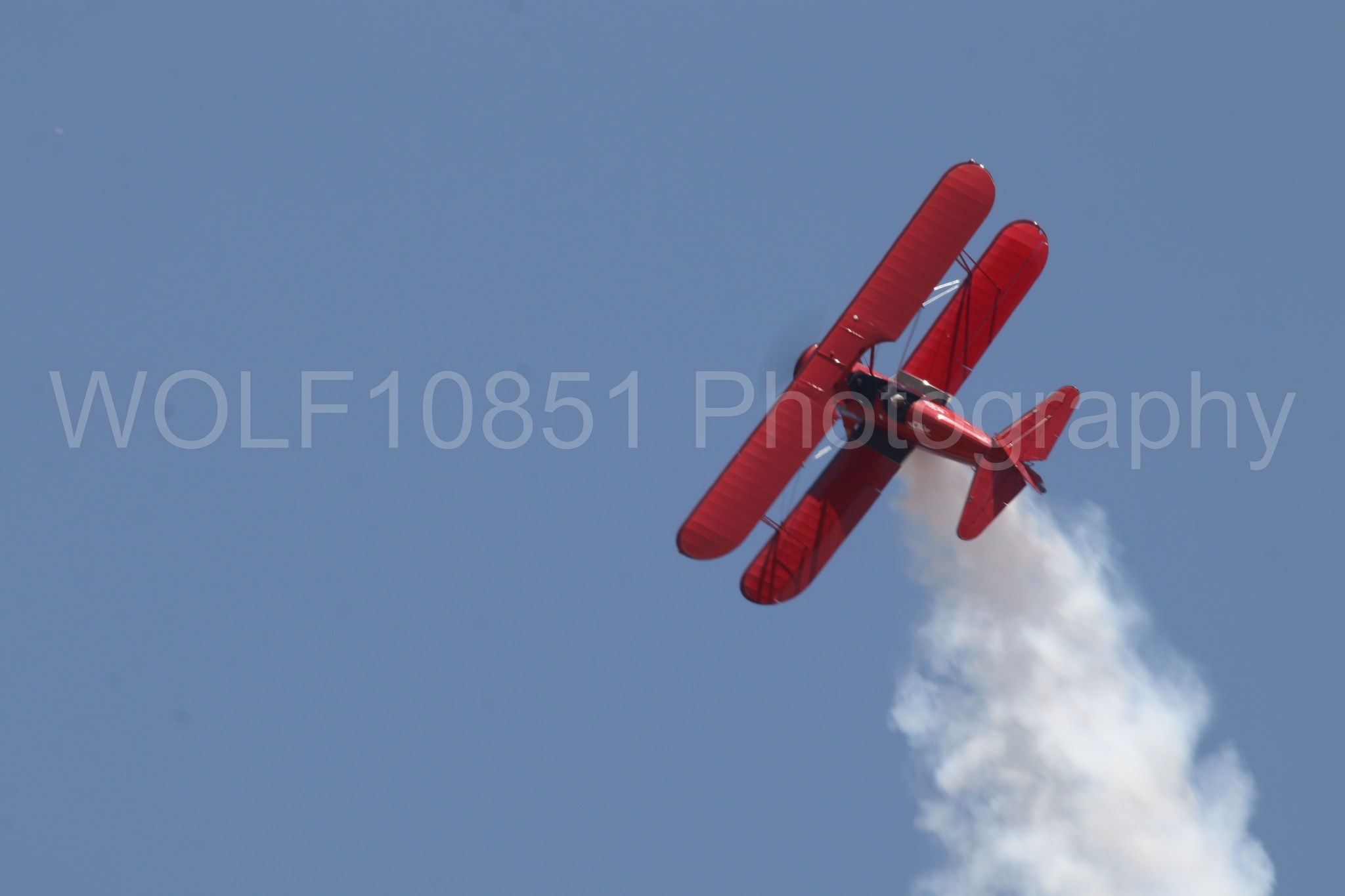 Aviation photography by WOLF10851 featuring Beale Air and Space Expo 2025, Boeing Stearman bi-plane, Vicky Benzing.