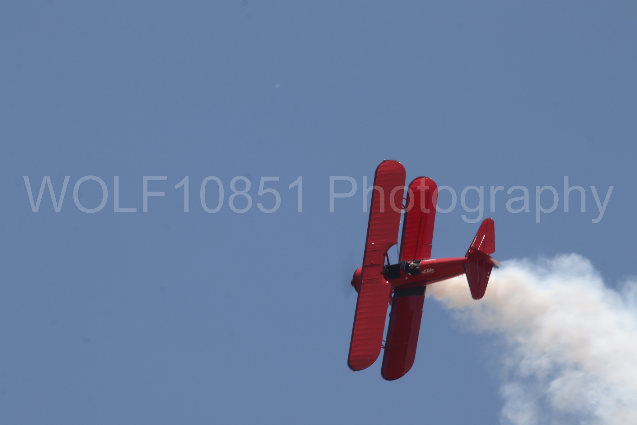 Aviation photography by WOLF10851 featuring Beale Air and Space Expo 2025, Boeing Stearman bi-plane, Vicky Benzing.