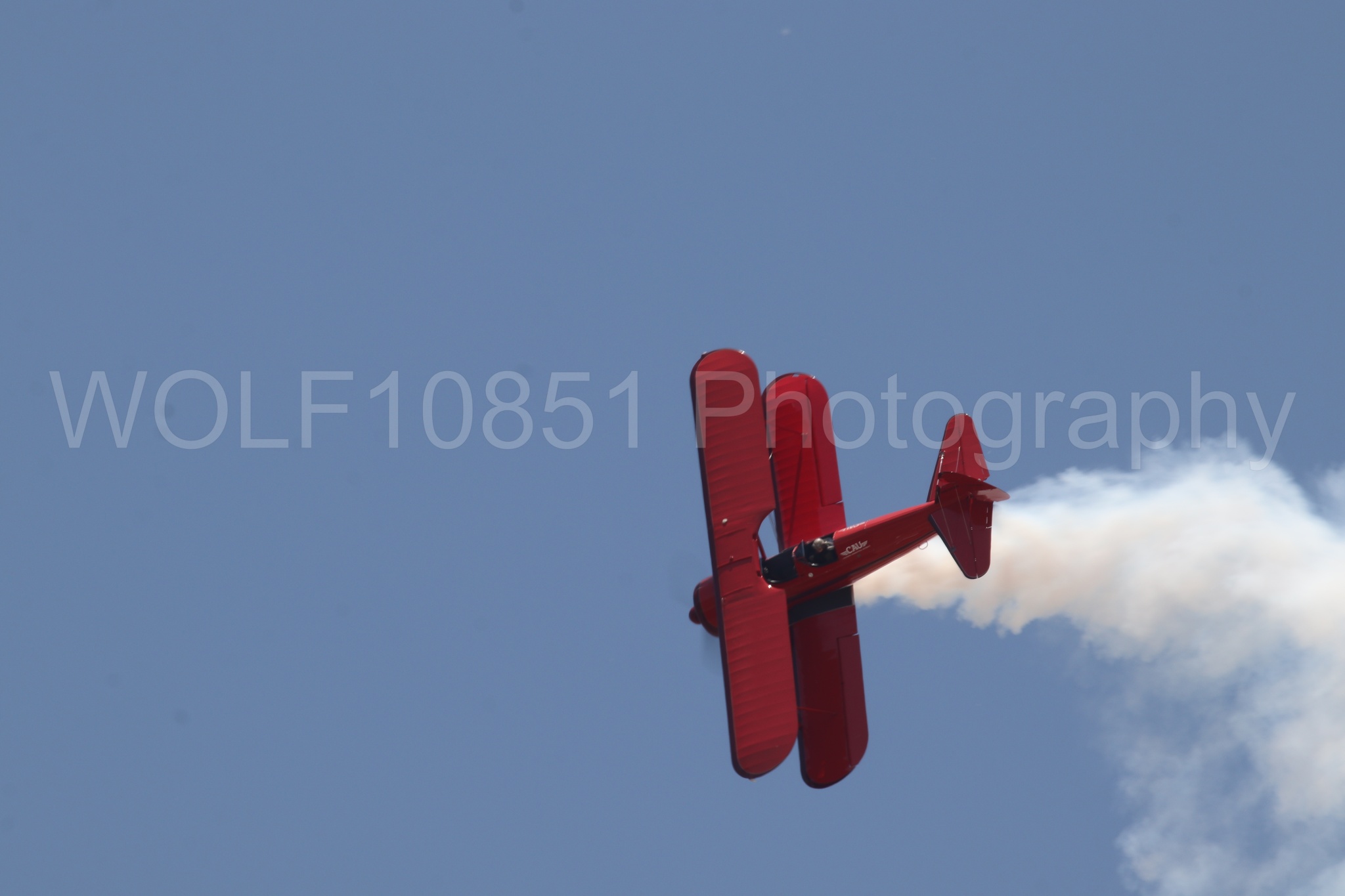 Aviation photography by WOLF10851 featuring Beale Air and Space Expo 2025, Boeing Stearman bi-plane, Vicky Benzing.