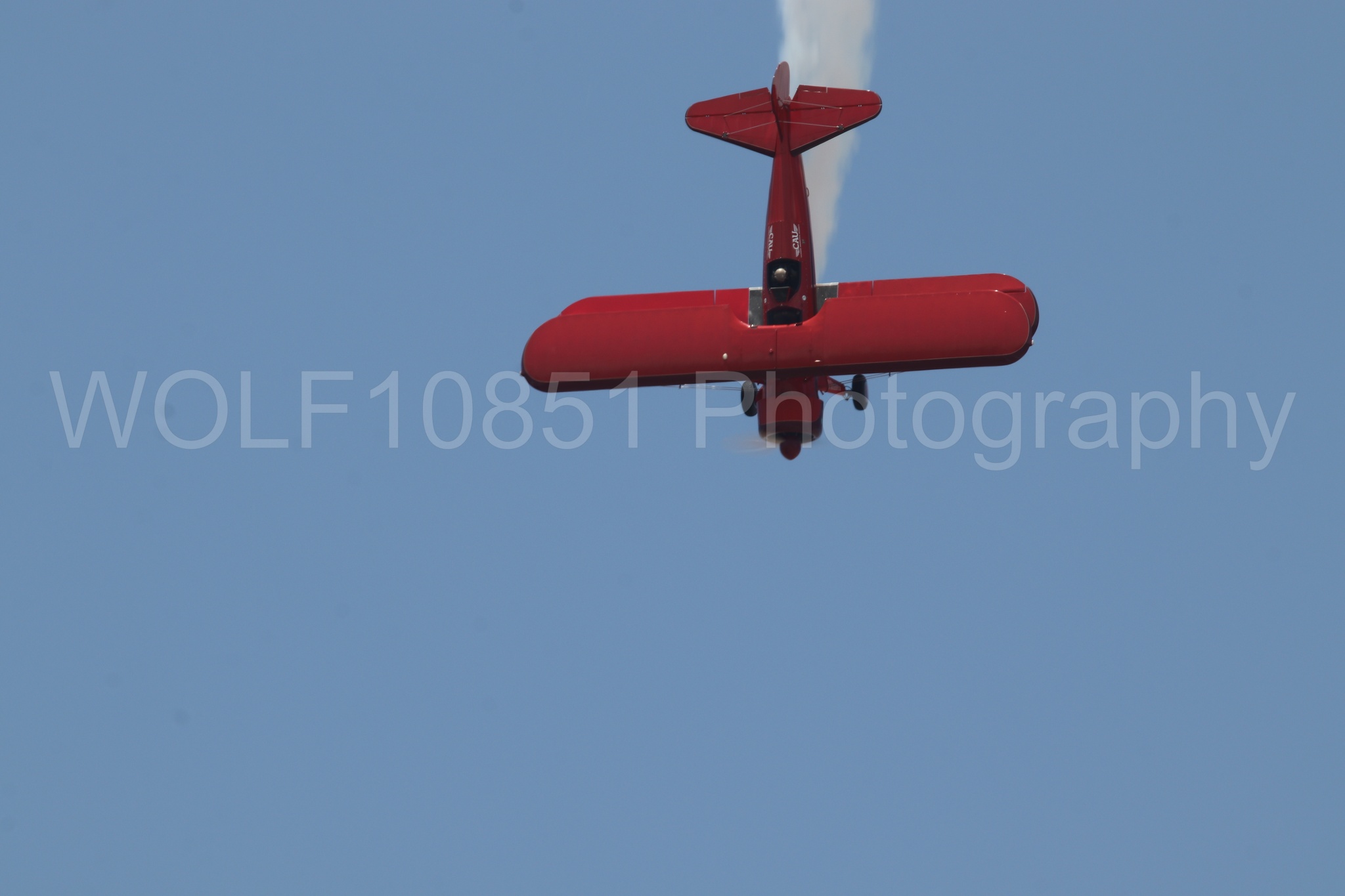 Aviation photography by WOLF10851 featuring Beale Air and Space Expo 2025, Boeing Stearman bi-plane, Vicky Benzing.