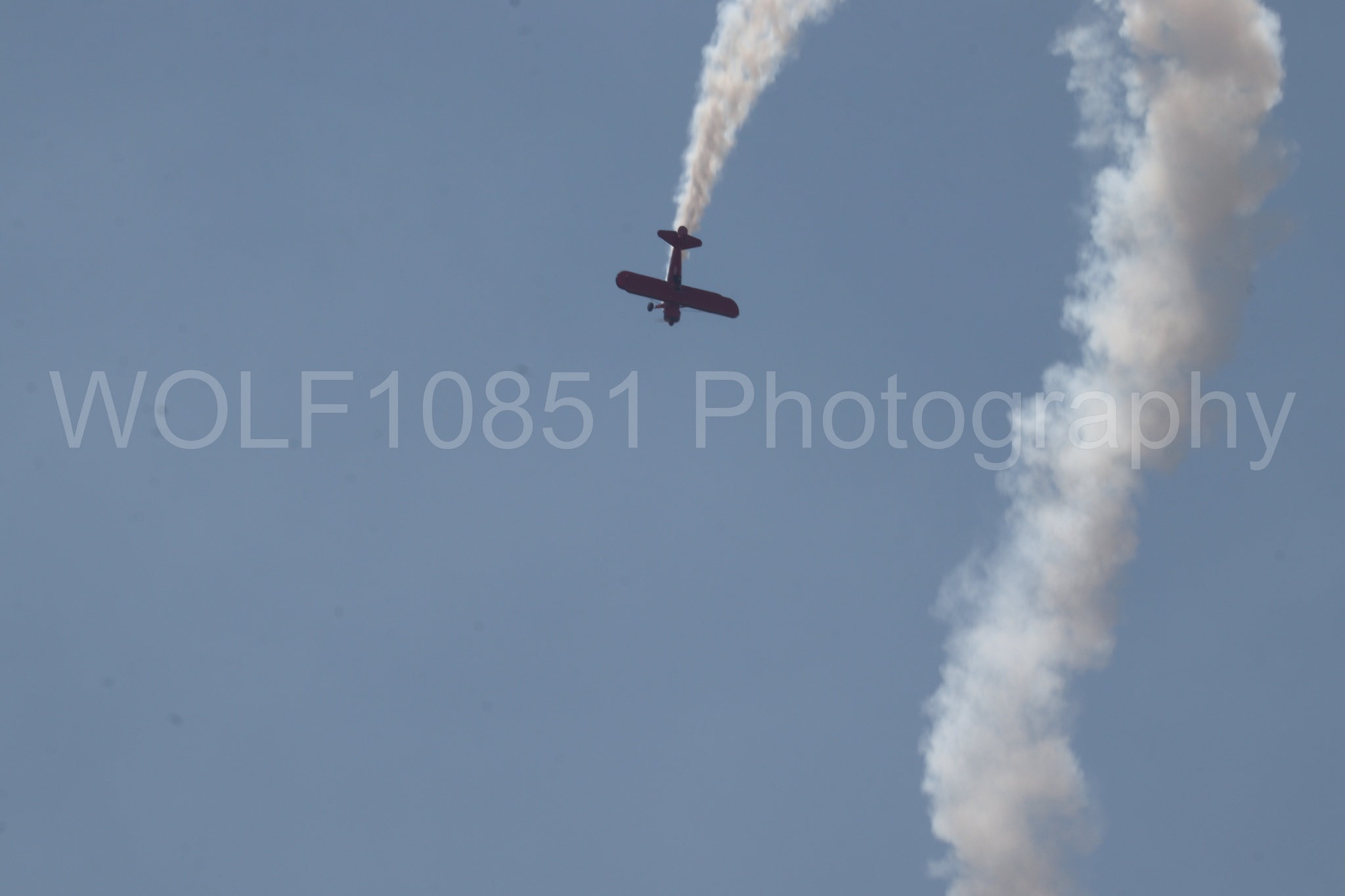 Aviation photography by WOLF10851 featuring Beale Air and Space Expo 2025, Boeing Stearman bi-plane, Vicky Benzing.