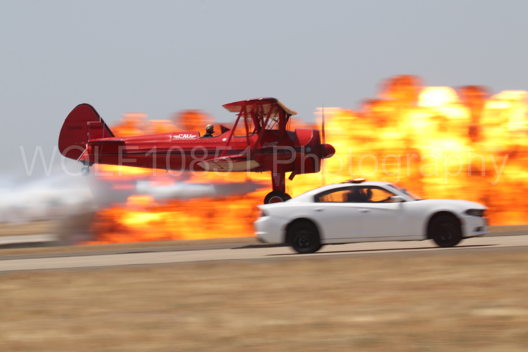 Aviation photography by WOLF10851 featuring Beale Air and Space Expo 2025, Featured, Boeing Stearman bi-plane, Vicky Benzing.