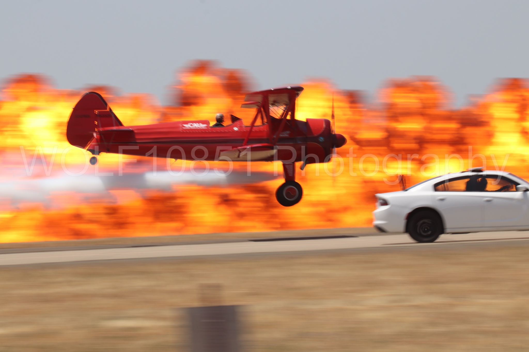 Aviation photography by WOLF10851 featuring Beale Air and Space Expo 2025, Boeing Stearman bi-plane, Vicky Benzing.