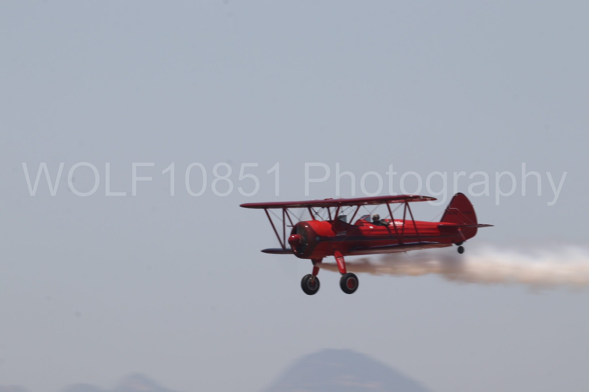 Aviation photography by WOLF10851 featuring Beale Air and Space Expo 2025, Boeing Stearman bi-plane, Vicky Benzing.