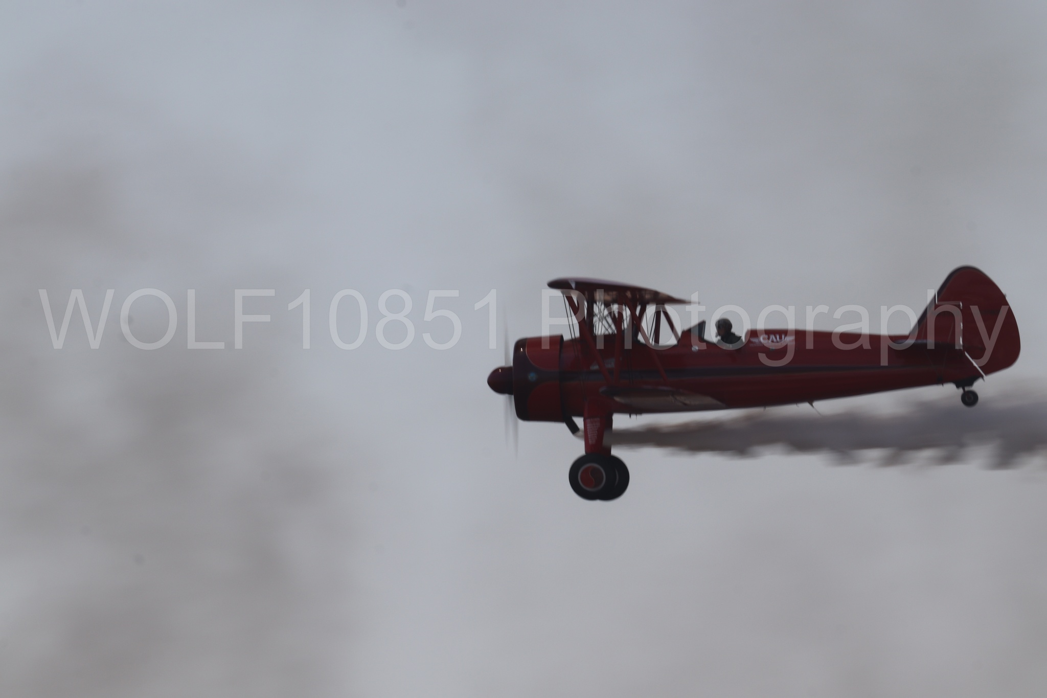 Aviation photography by WOLF10851 featuring Beale Air and Space Expo 2025, Boeing Stearman bi-plane, Vicky Benzing.