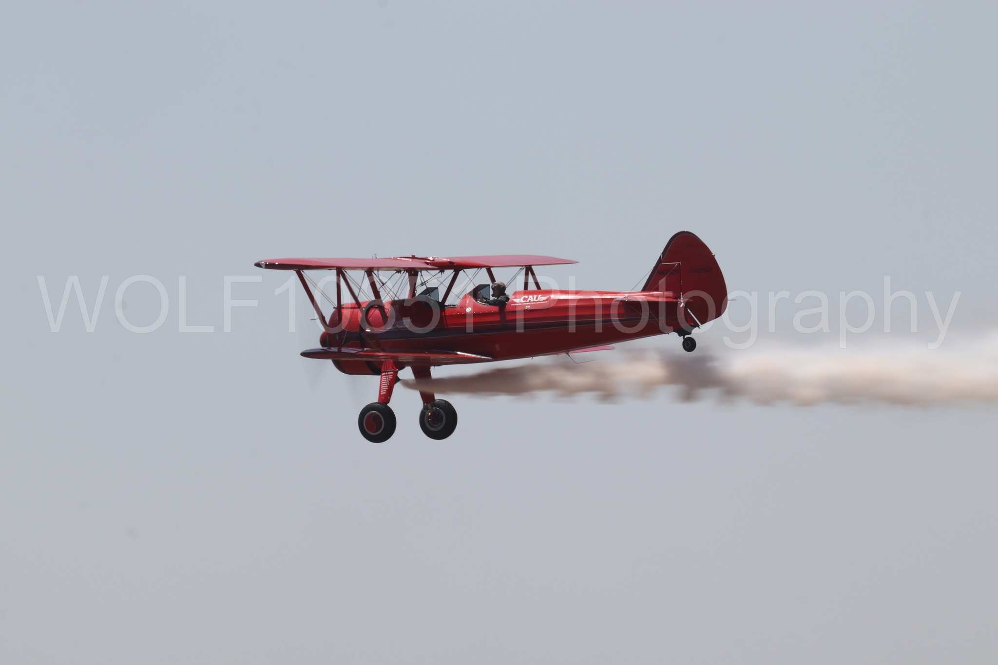 Aviation photography by WOLF10851 featuring Beale Air and Space Expo 2025, Boeing Stearman bi-plane, Vicky Benzing.