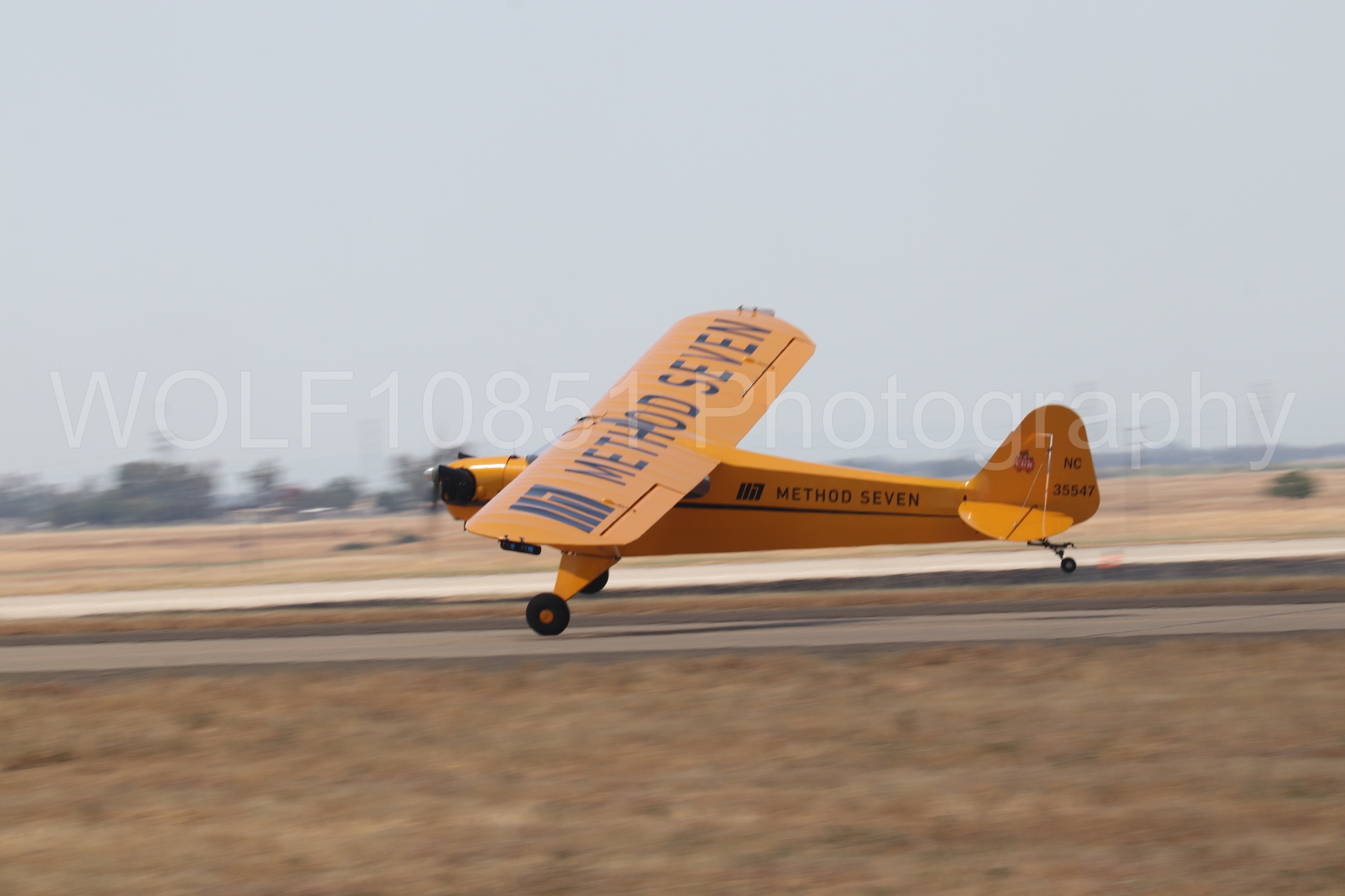 Aviation photography by WOLF10851 featuring Beale Air and Space Expo 2025, Piper J-3 Cub, Tucker Air Patrol.