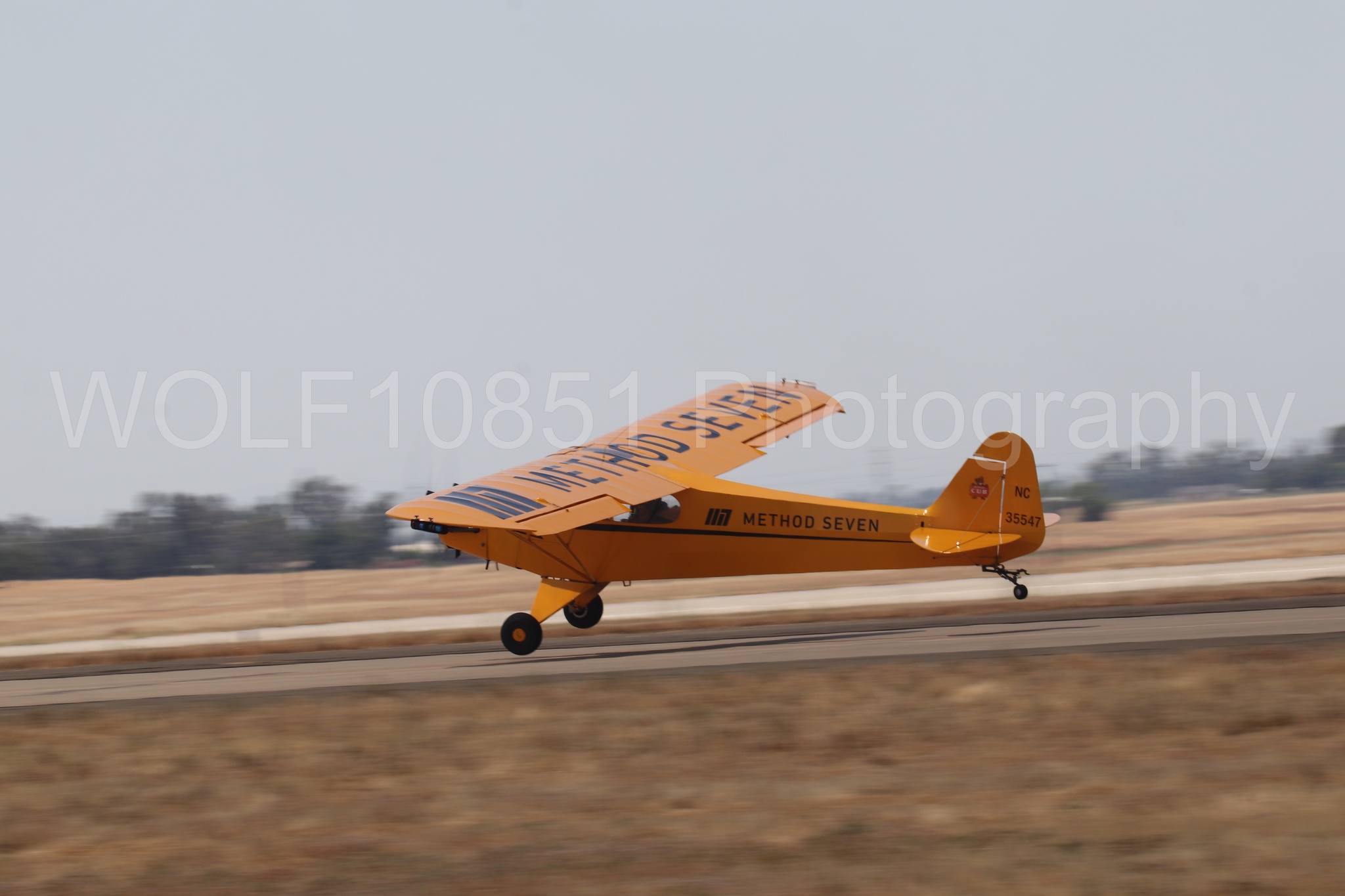 Aviation photography by WOLF10851 featuring Beale Air and Space Expo 2025, Piper J-3 Cub, Tucker Air Patrol.