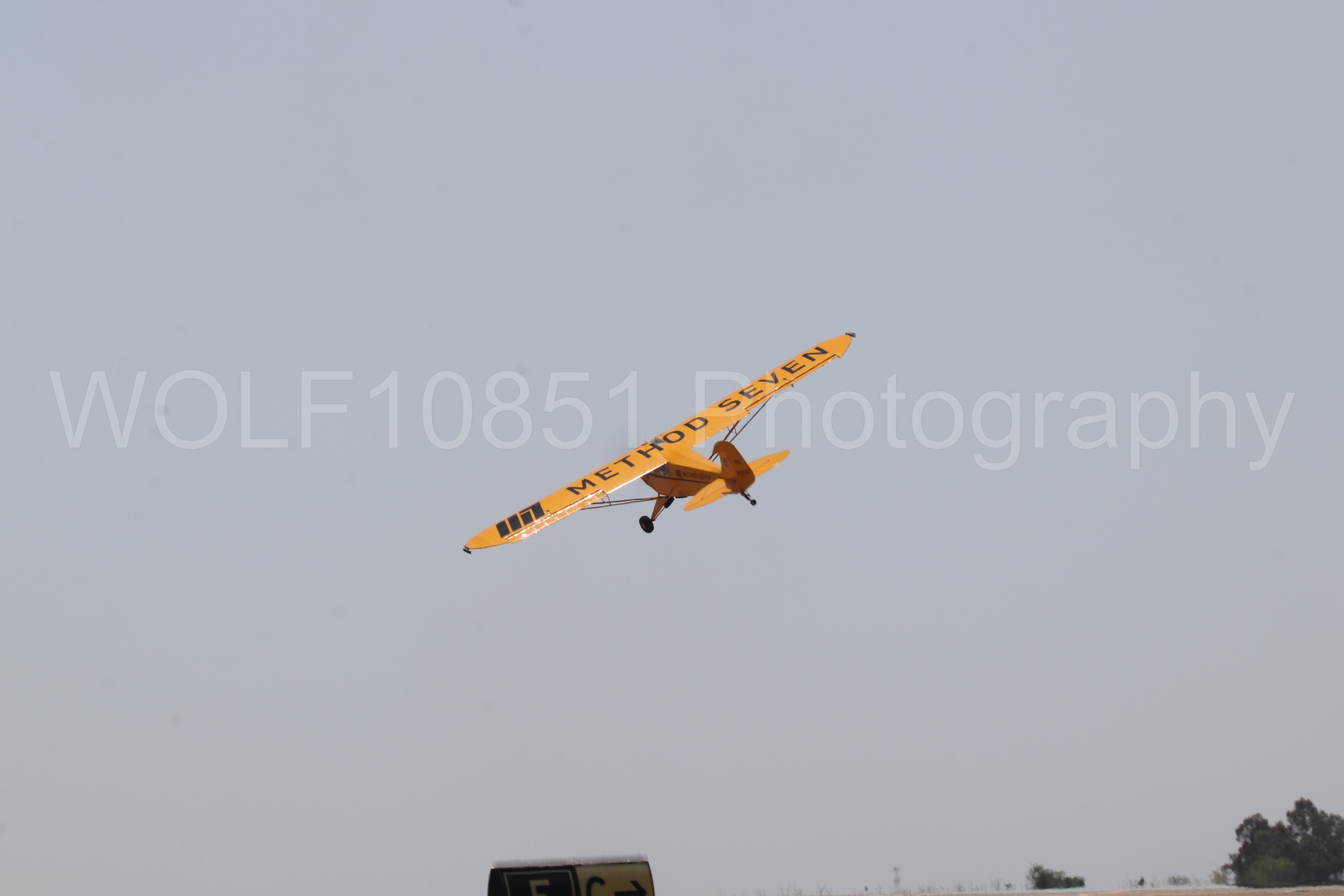 Aviation photography by WOLF10851 featuring Beale Air and Space Expo 2025, Piper J-3 Cub, Tucker Air Patrol.