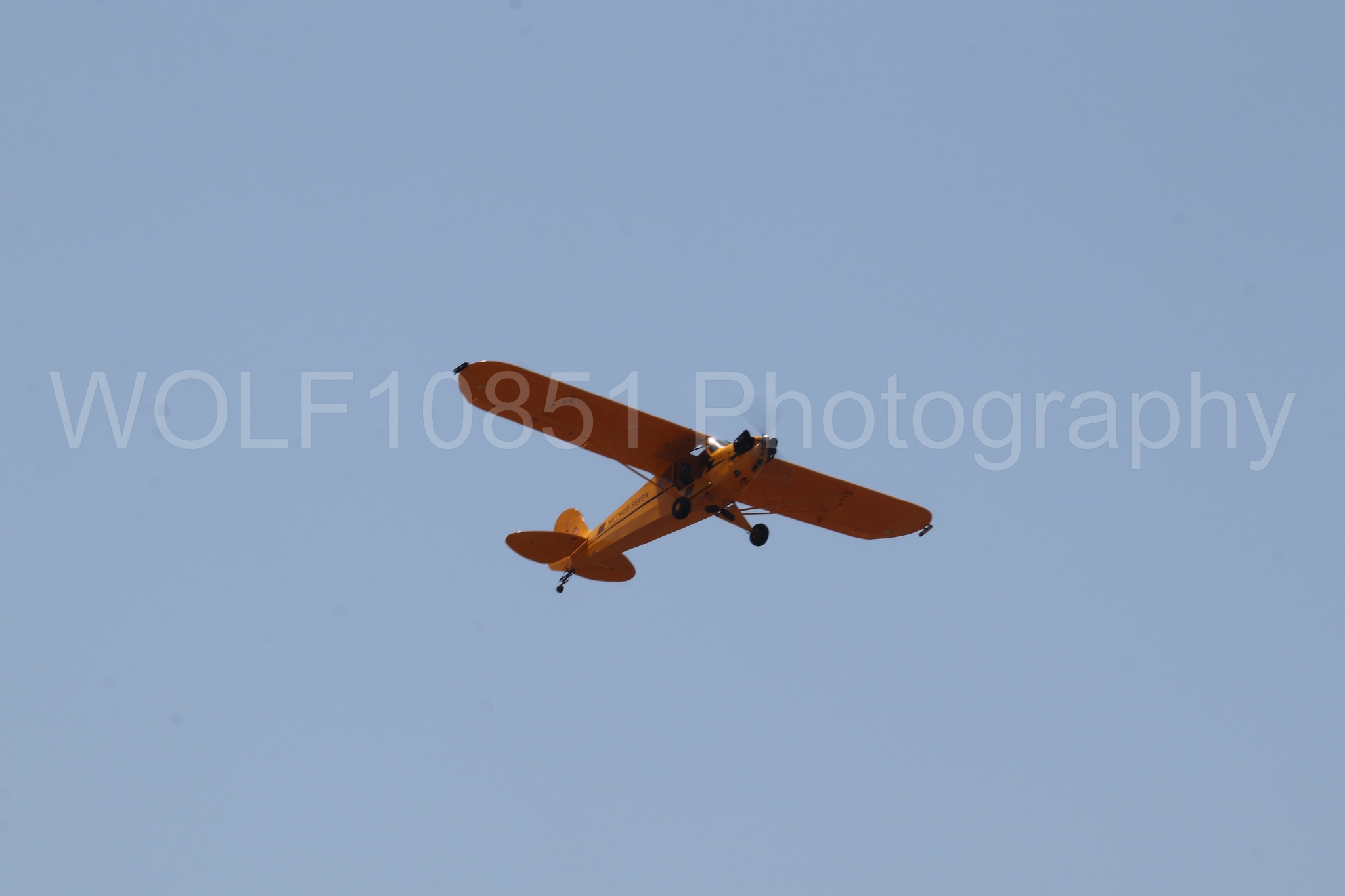 Aviation photography by WOLF10851 featuring Beale Air and Space Expo 2025, Piper J-3 Cub, Tucker Air Patrol.