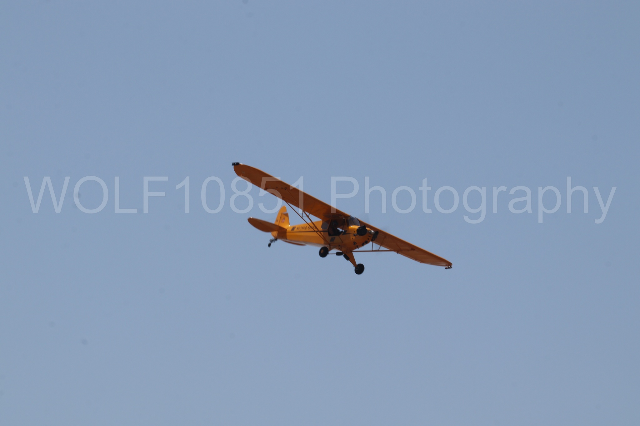 Aviation photography by WOLF10851 featuring Beale Air and Space Expo 2025, Piper J-3 Cub, Tucker Air Patrol.