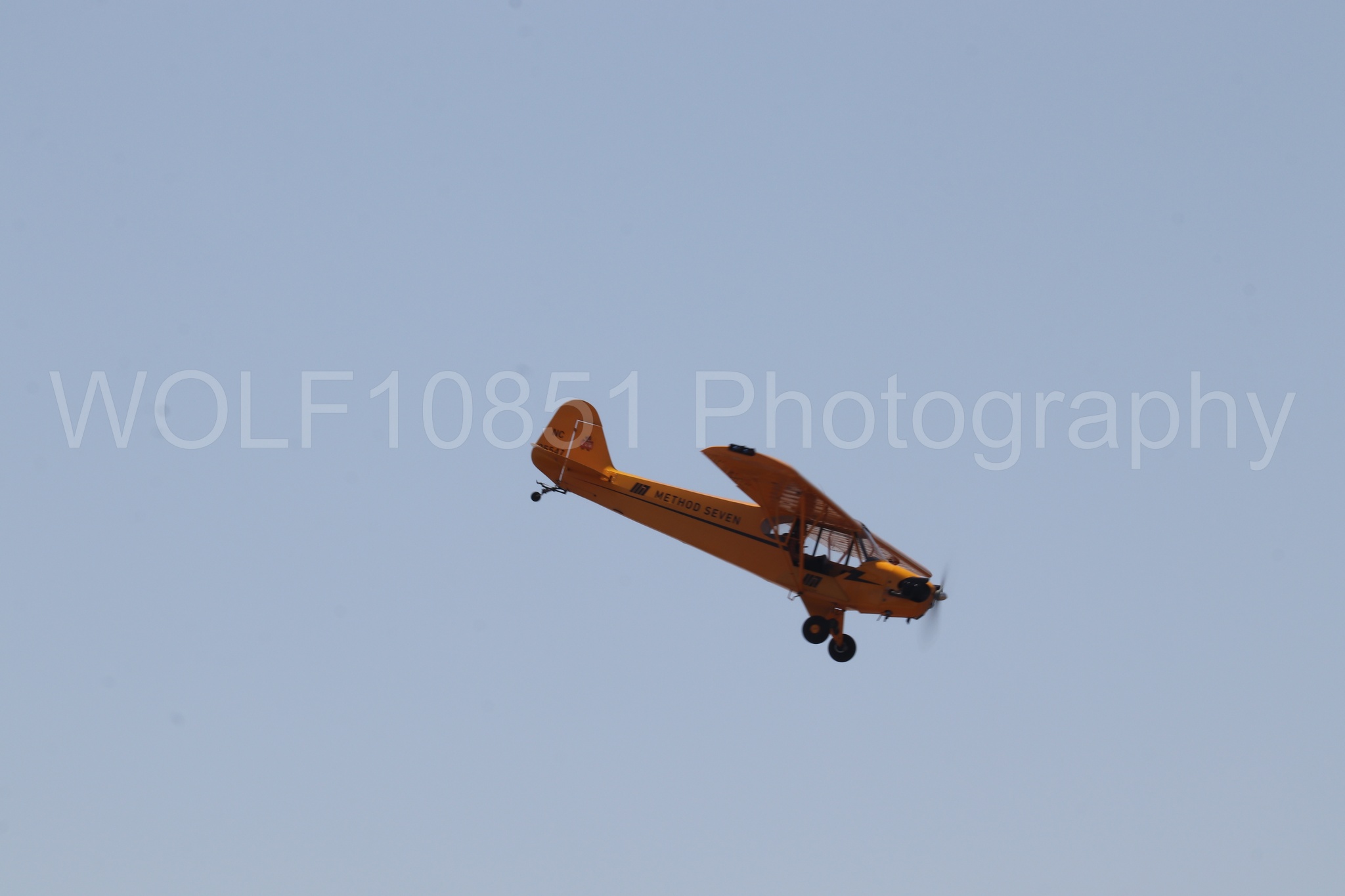 Aviation photography by WOLF10851 featuring Beale Air and Space Expo 2025, Piper J-3 Cub, Tucker Air Patrol.