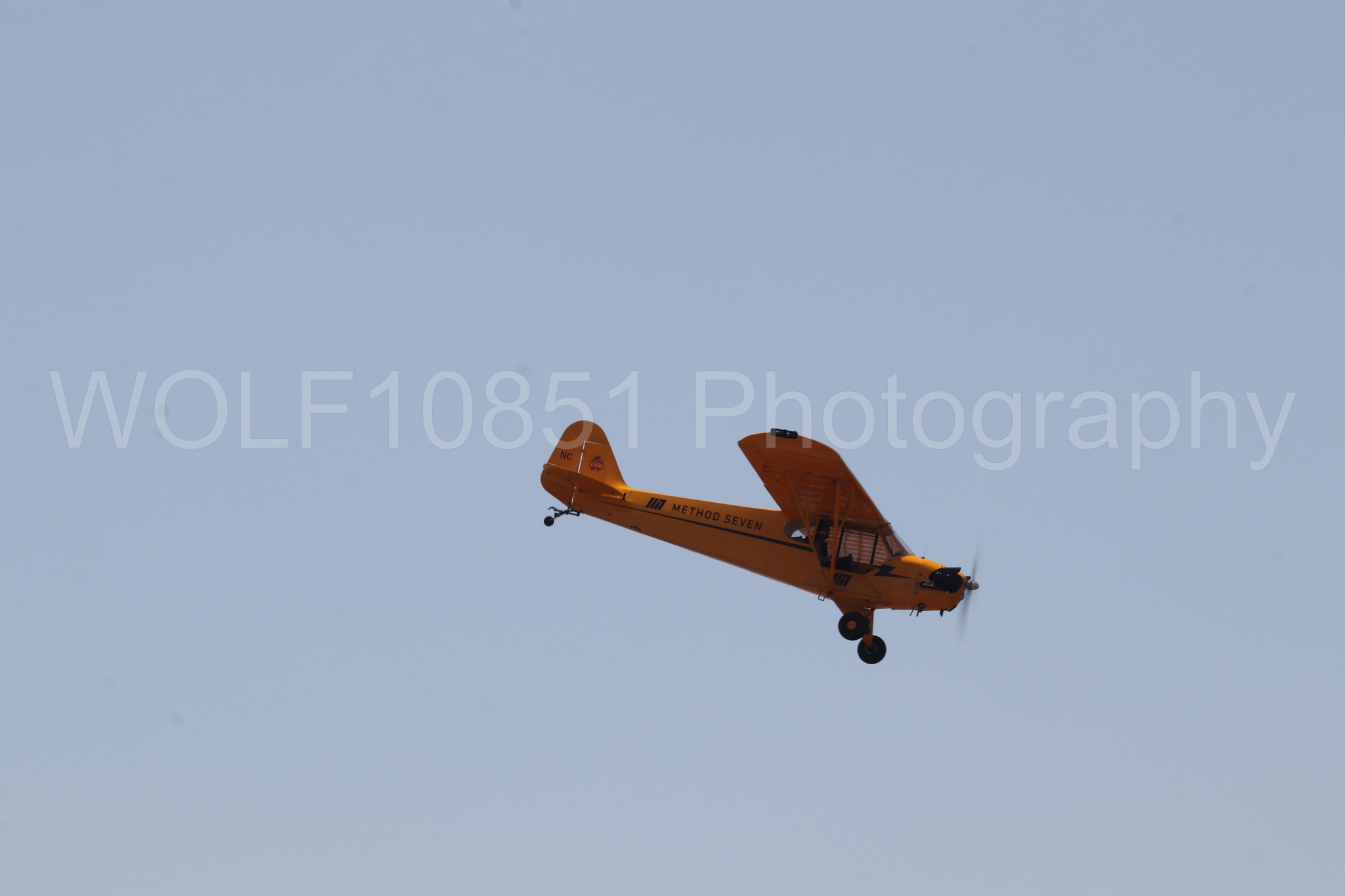 Aviation photography by WOLF10851 featuring Beale Air and Space Expo 2025, Piper J-3 Cub, Tucker Air Patrol.