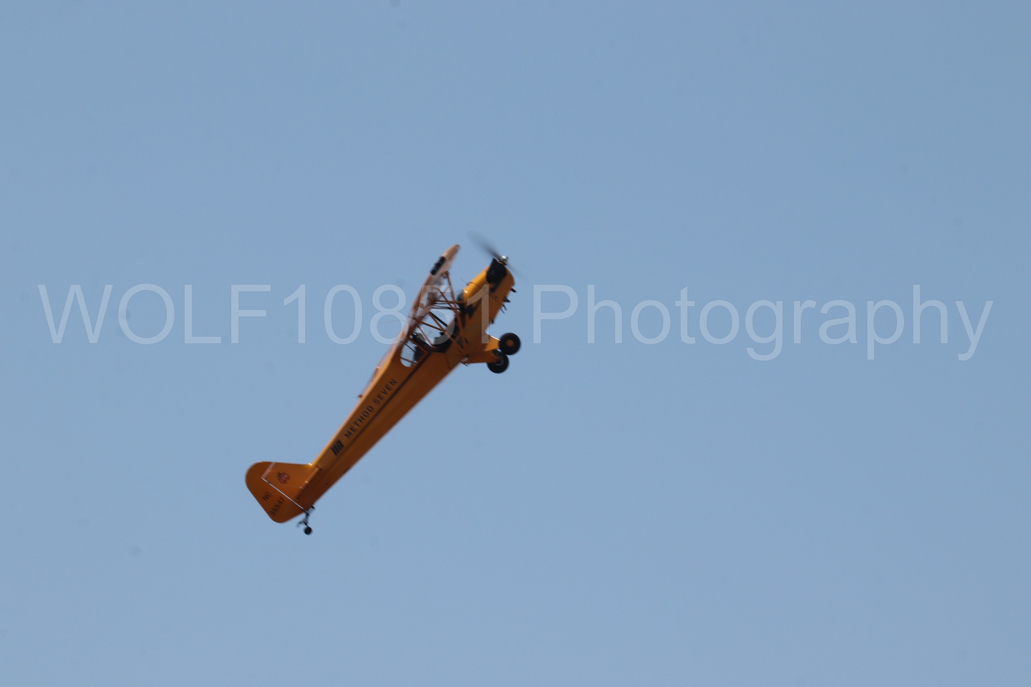 Aviation photography by WOLF10851 featuring Beale Air and Space Expo 2025, Piper J-3 Cub, Tucker Air Patrol.