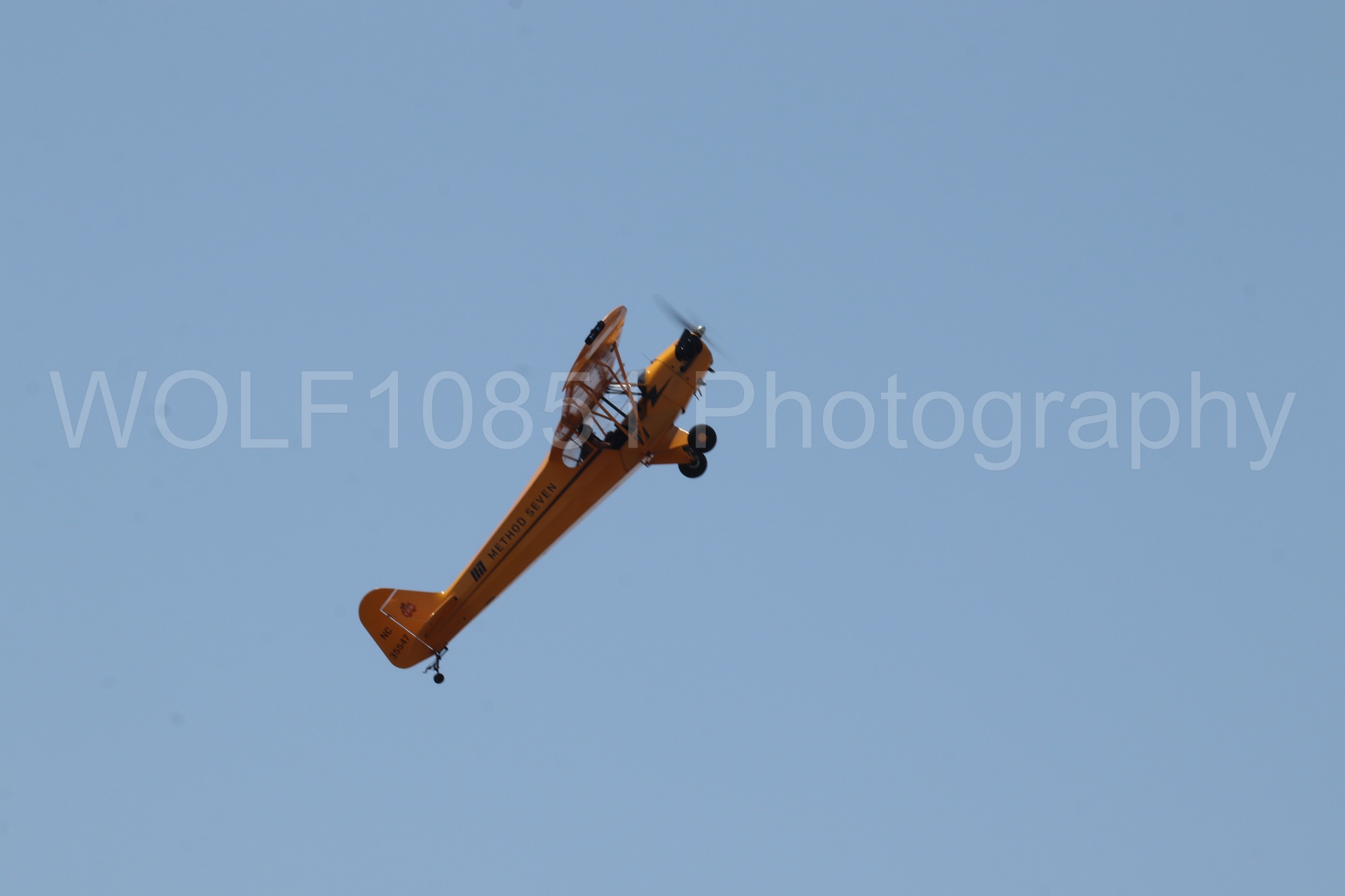 Aviation photography by WOLF10851 featuring Beale Air and Space Expo 2025, Piper J-3 Cub, Tucker Air Patrol.